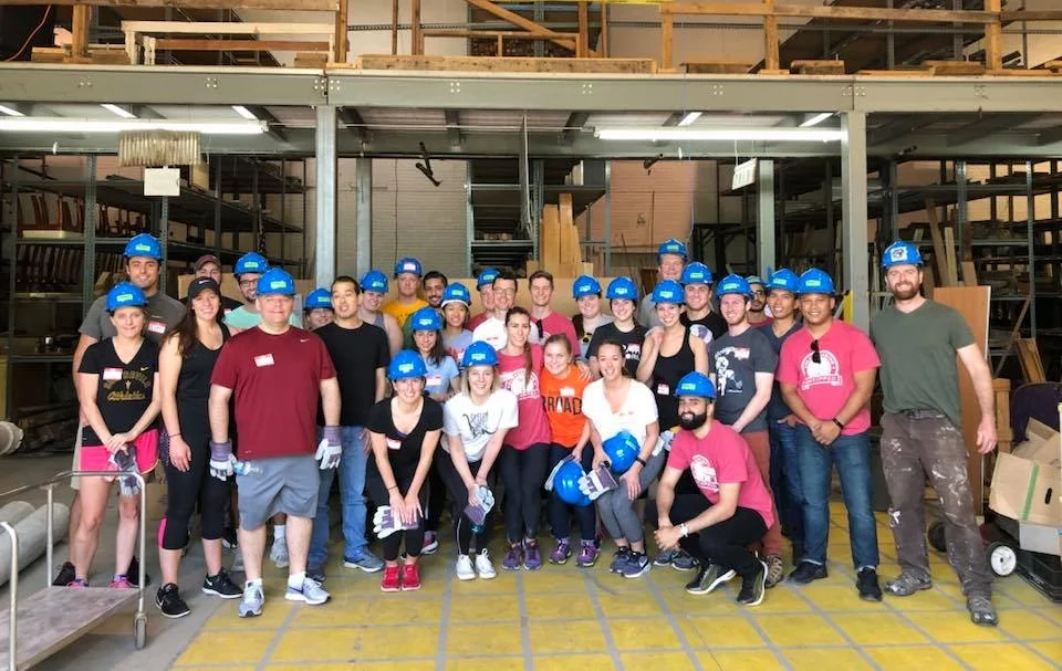 June 2018: Back for more at Philadelphia Community Corps!