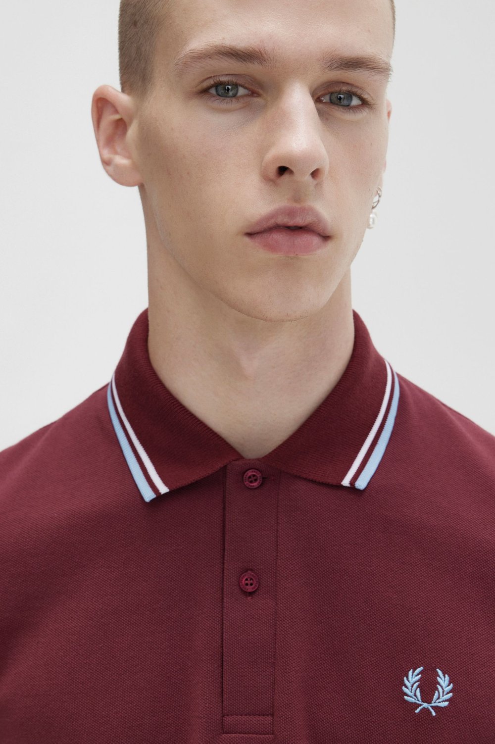 Fred perry maroon shirt hotsell