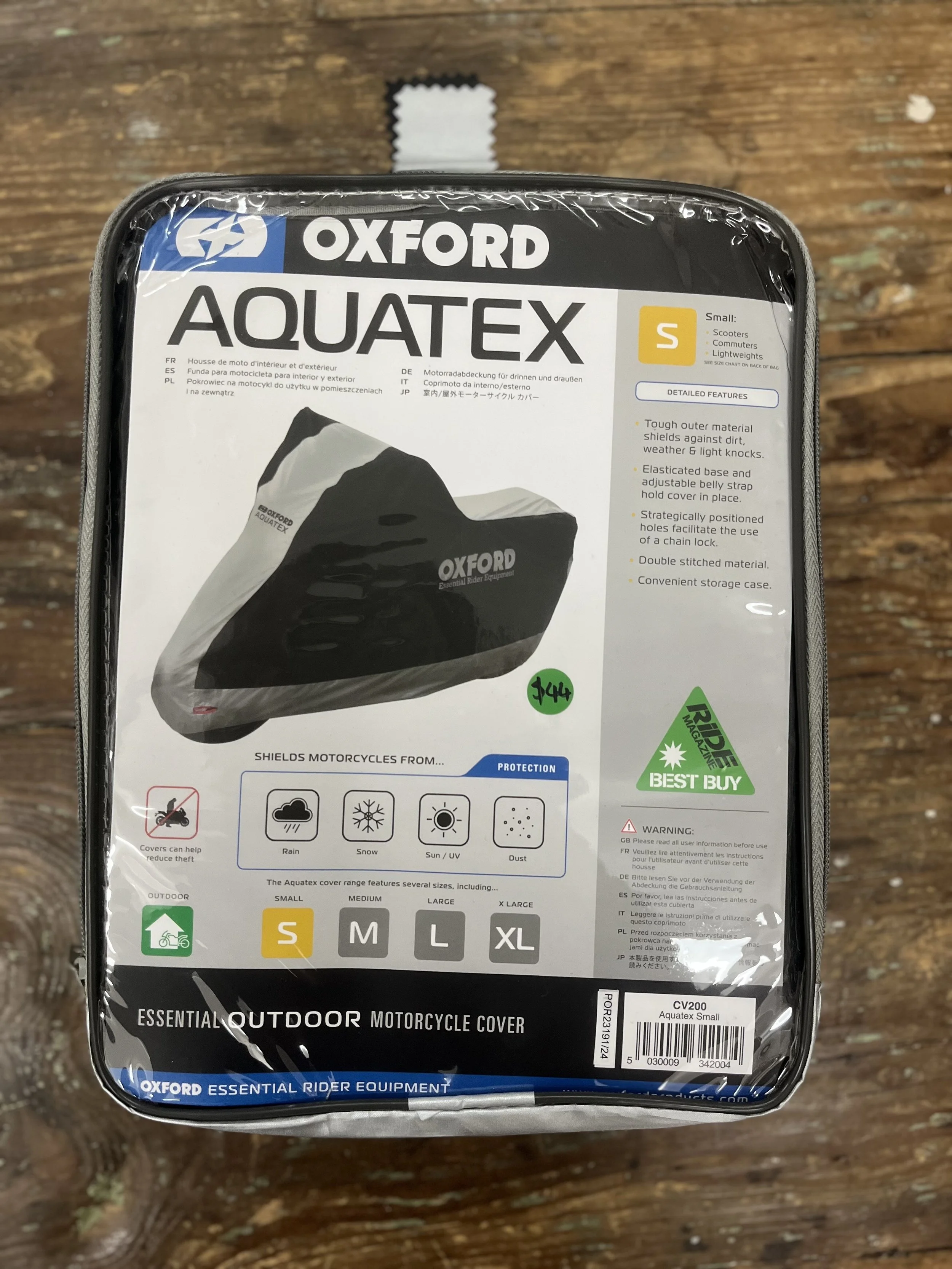 Oxford Aquatex Small/Scooter Waterproof Cover  OXCV201
