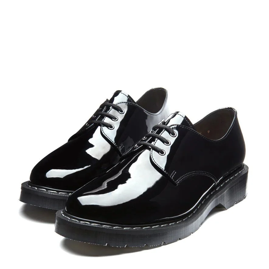 SOLOVAIR Eye Gibson Shoe Black Patent — d'Honk Scooters