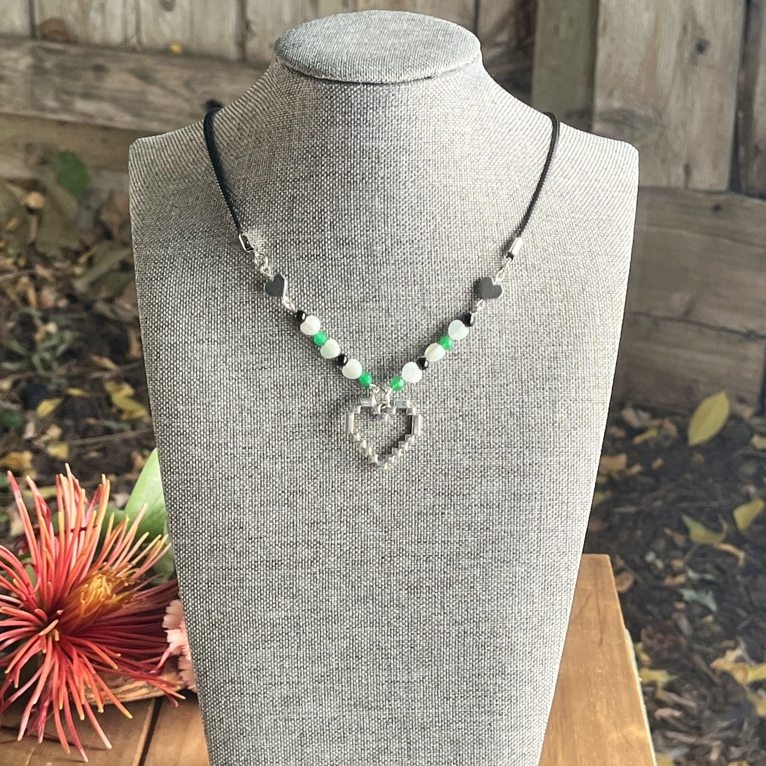 Activate My Heart Chakra Bead Necklace