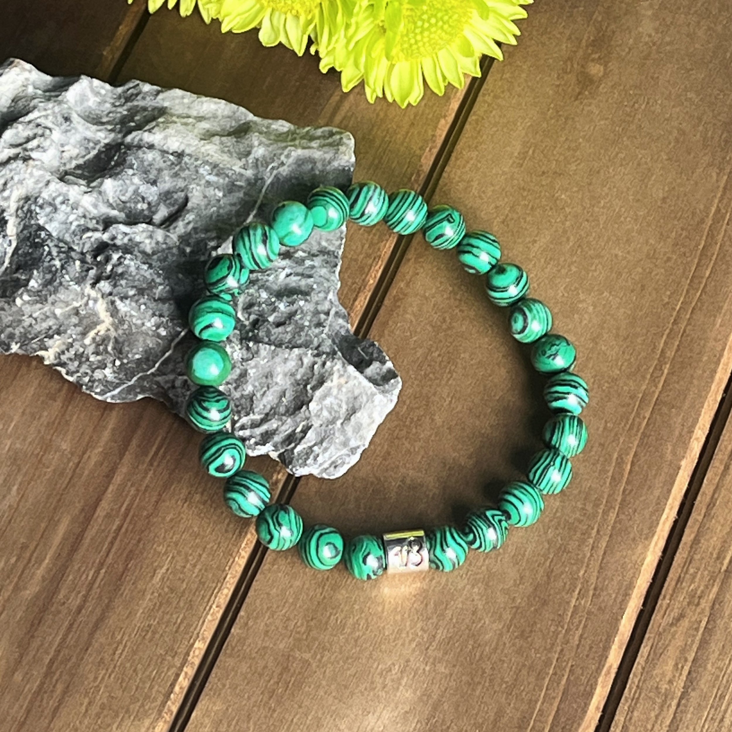 Capricorn Malachite bracelet