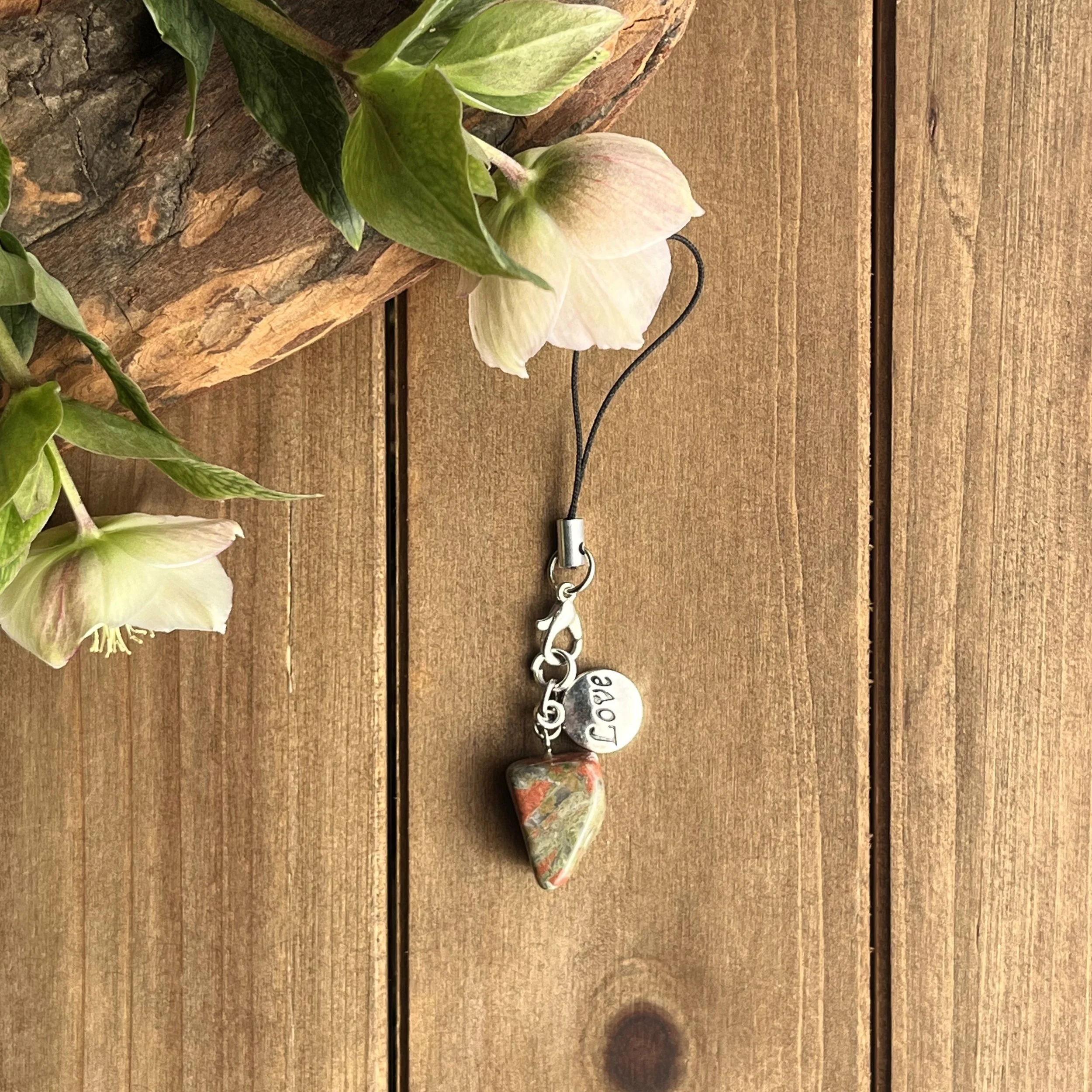 Unakite love charm