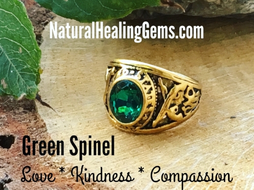 Green Spinel Gemstone Rings