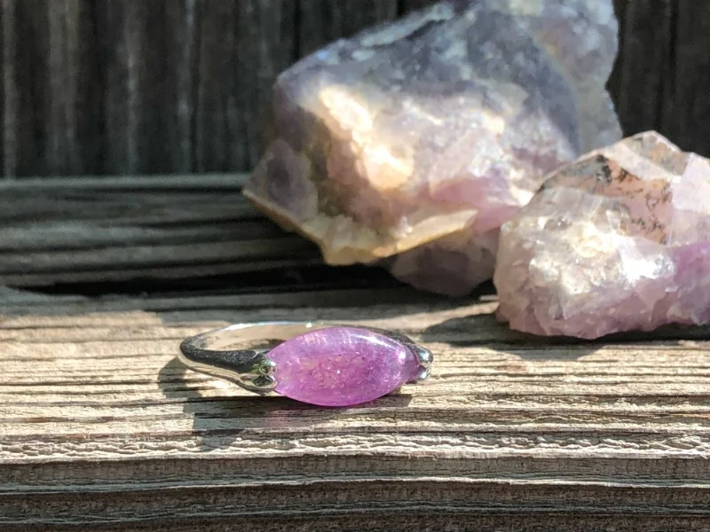 Amethyst jewelry gemstone ring