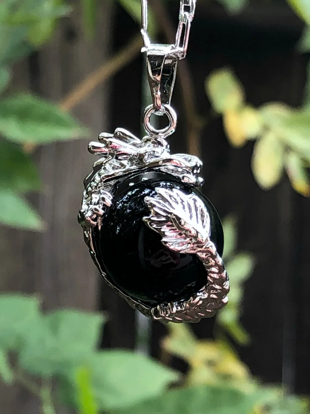 Black Agate Necklace Clearance, 51% OFF 