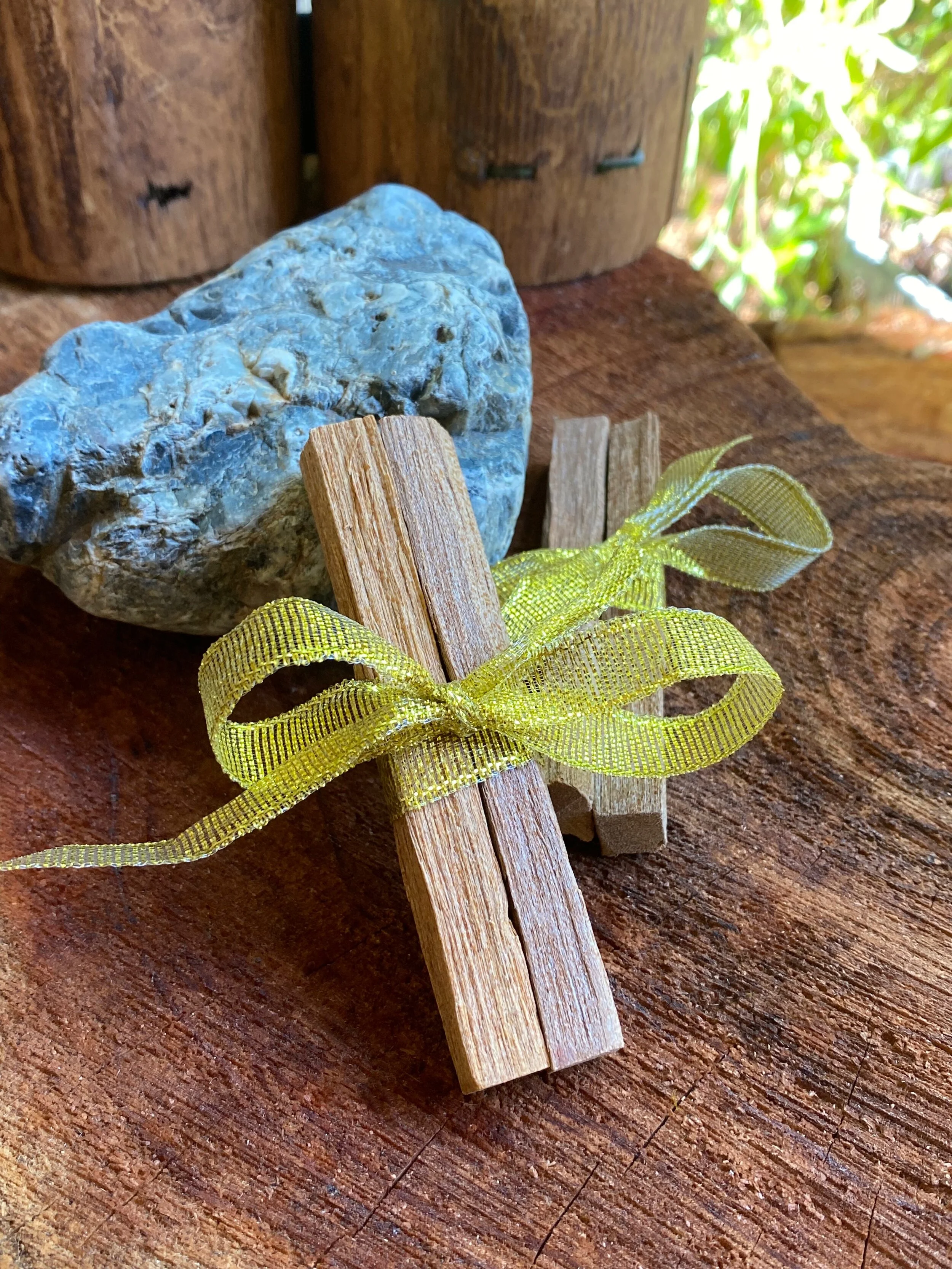 Palo Santo Sticks for Positive Energy 2 piece bundle