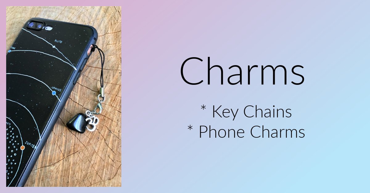 Gemstone charms