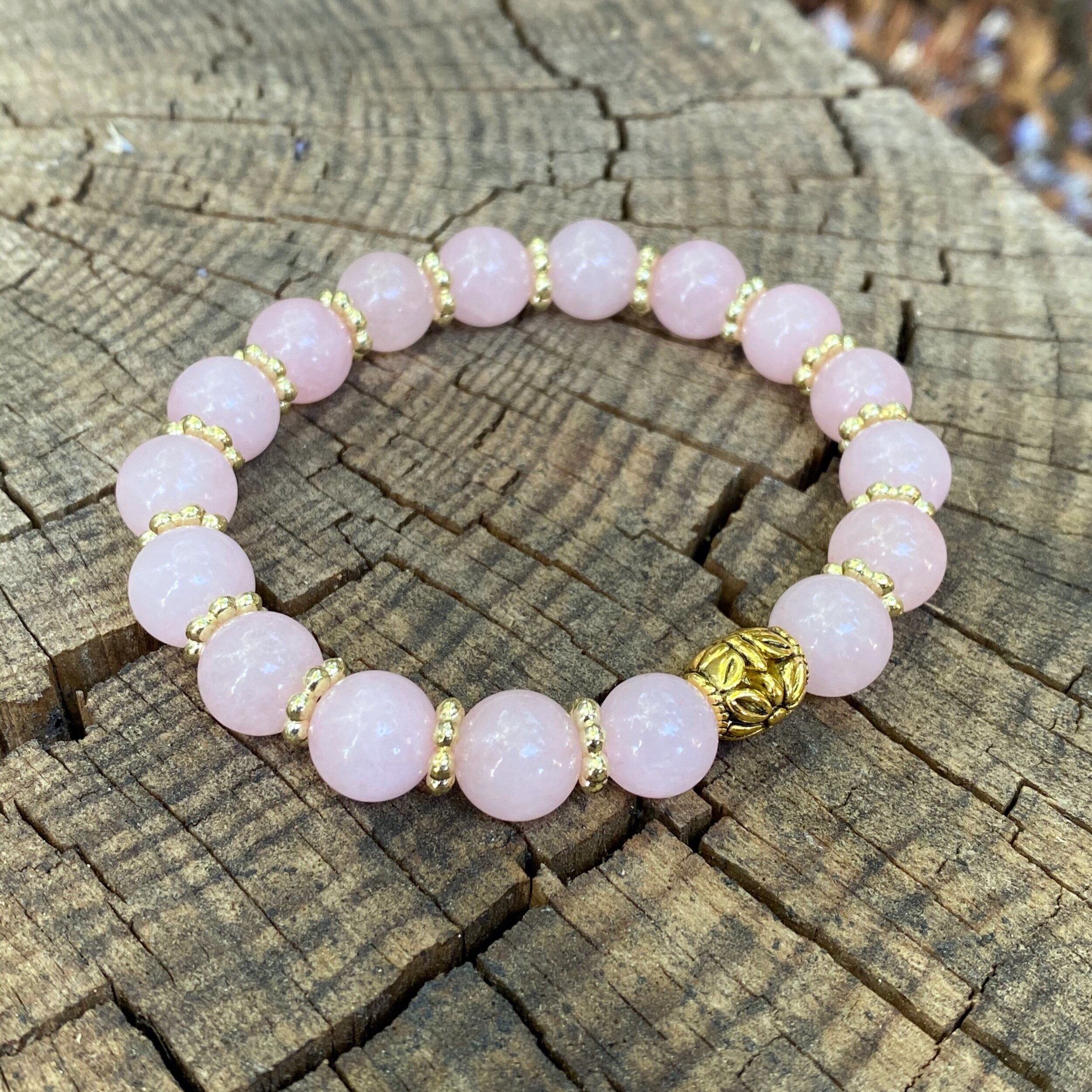 Choose Love Gemstone Bracelet | Heart | Blooming Lotus Jewelry