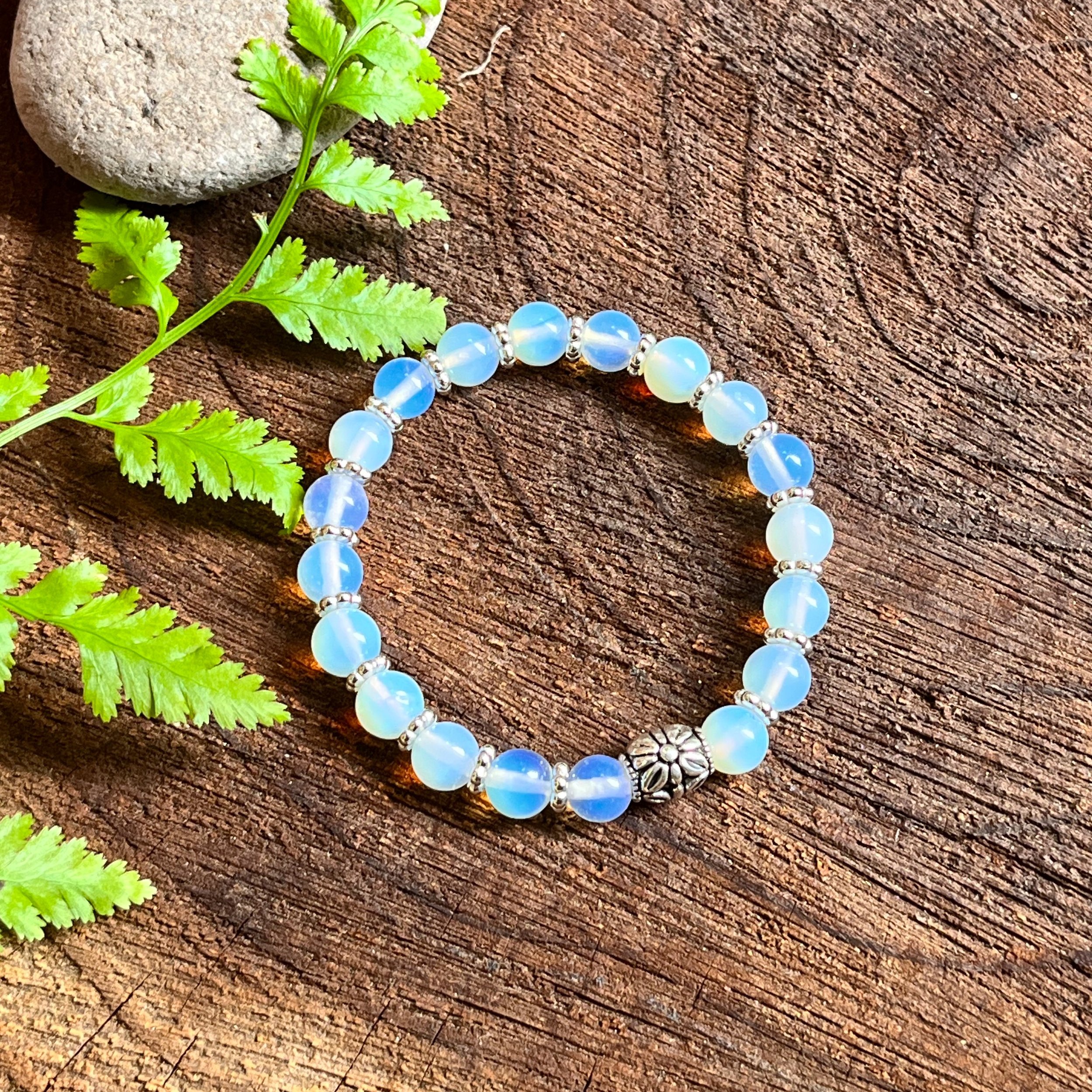 Opalite Stone Bracelet, Opalite Crystal Chips Bracelet, Opalite Chip B –  Gemstone Gifts ltd.