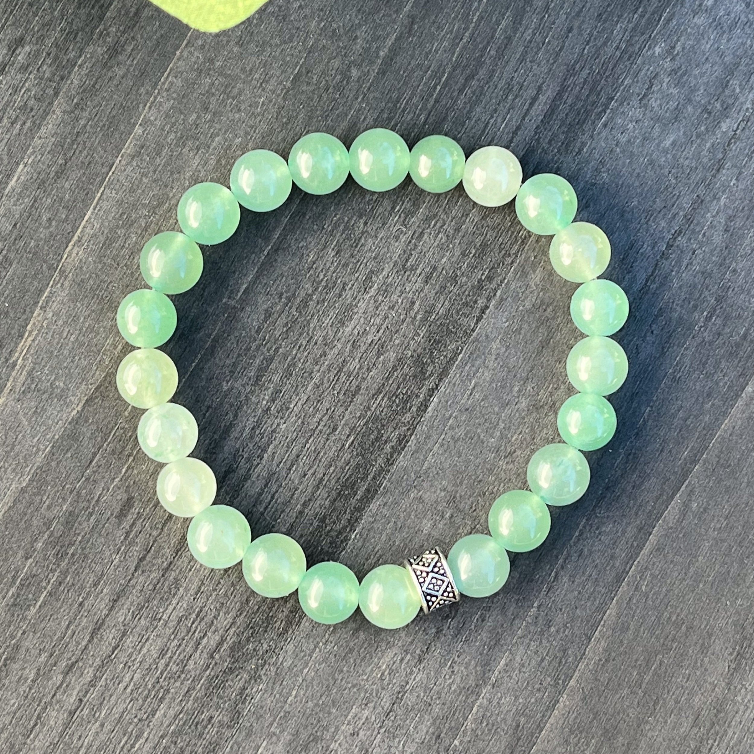 Calice Shiny Silver Tennis Bracelet - Emerald Green / Crystal -  Dyrberg/Kern NZ