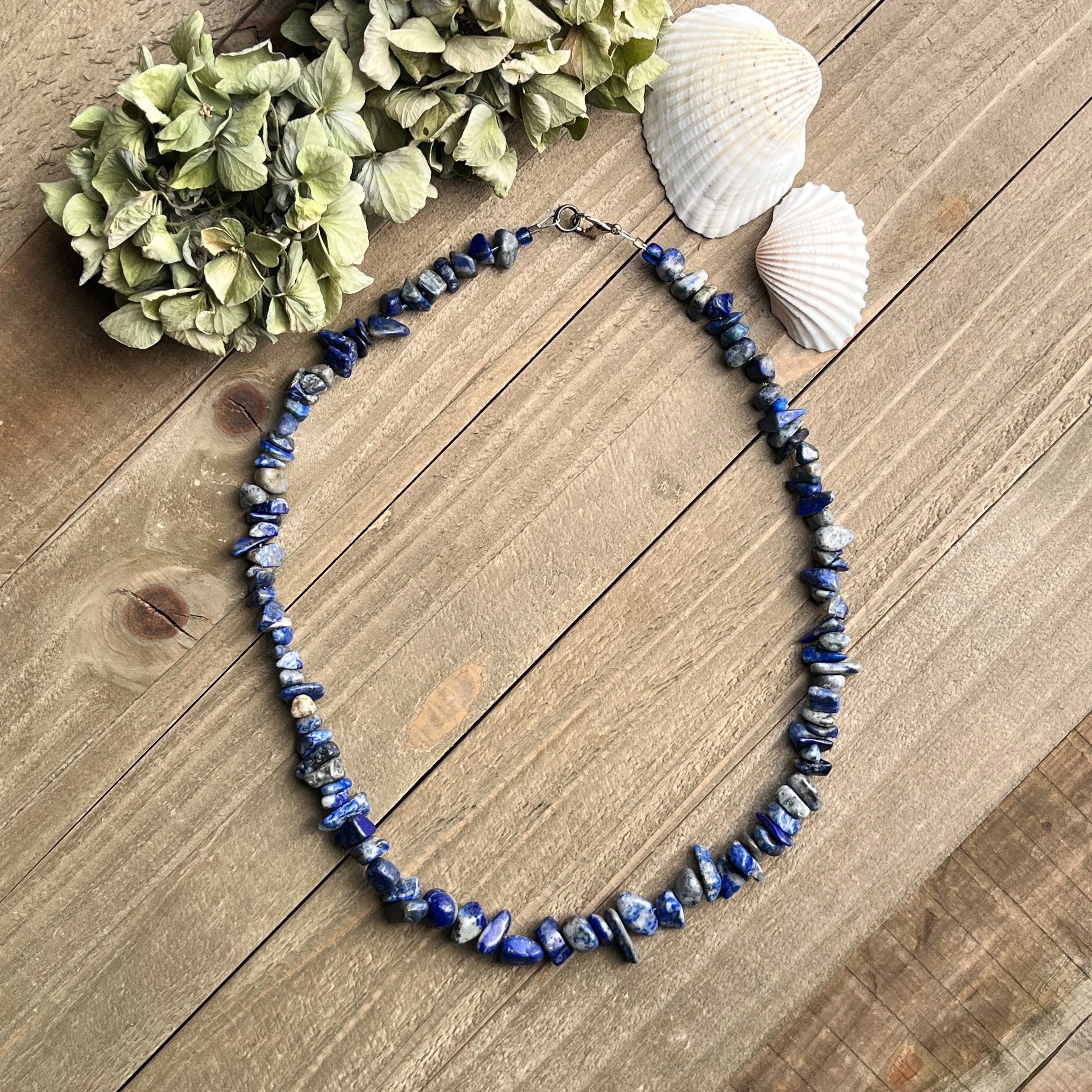 Jay King Sterling Silver Lapis Bead Necklace - 20387117 | HSN