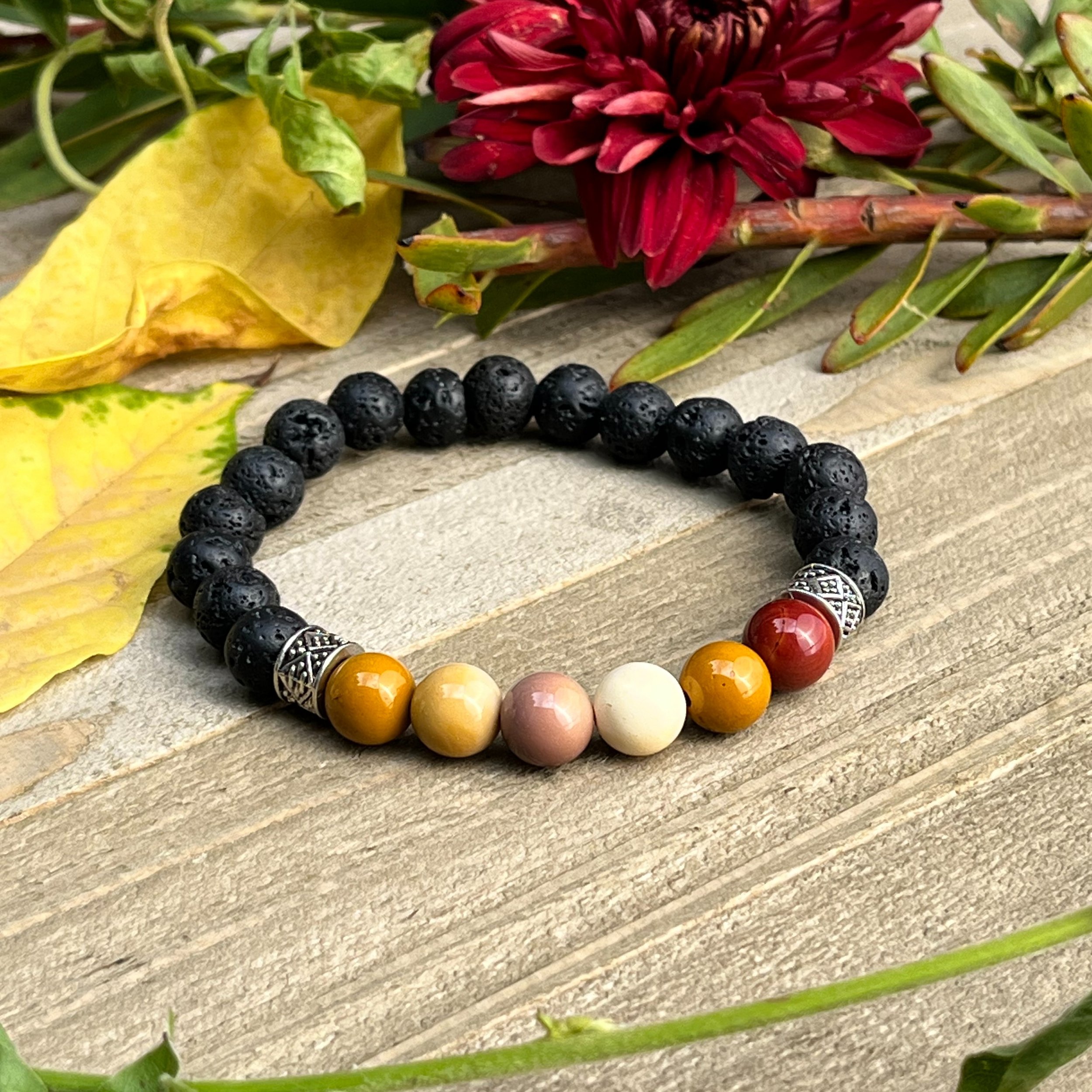 Multicolor mookite jasper bracelet, For Healing, Size: Free Size at Rs  200/piece in Khambhat