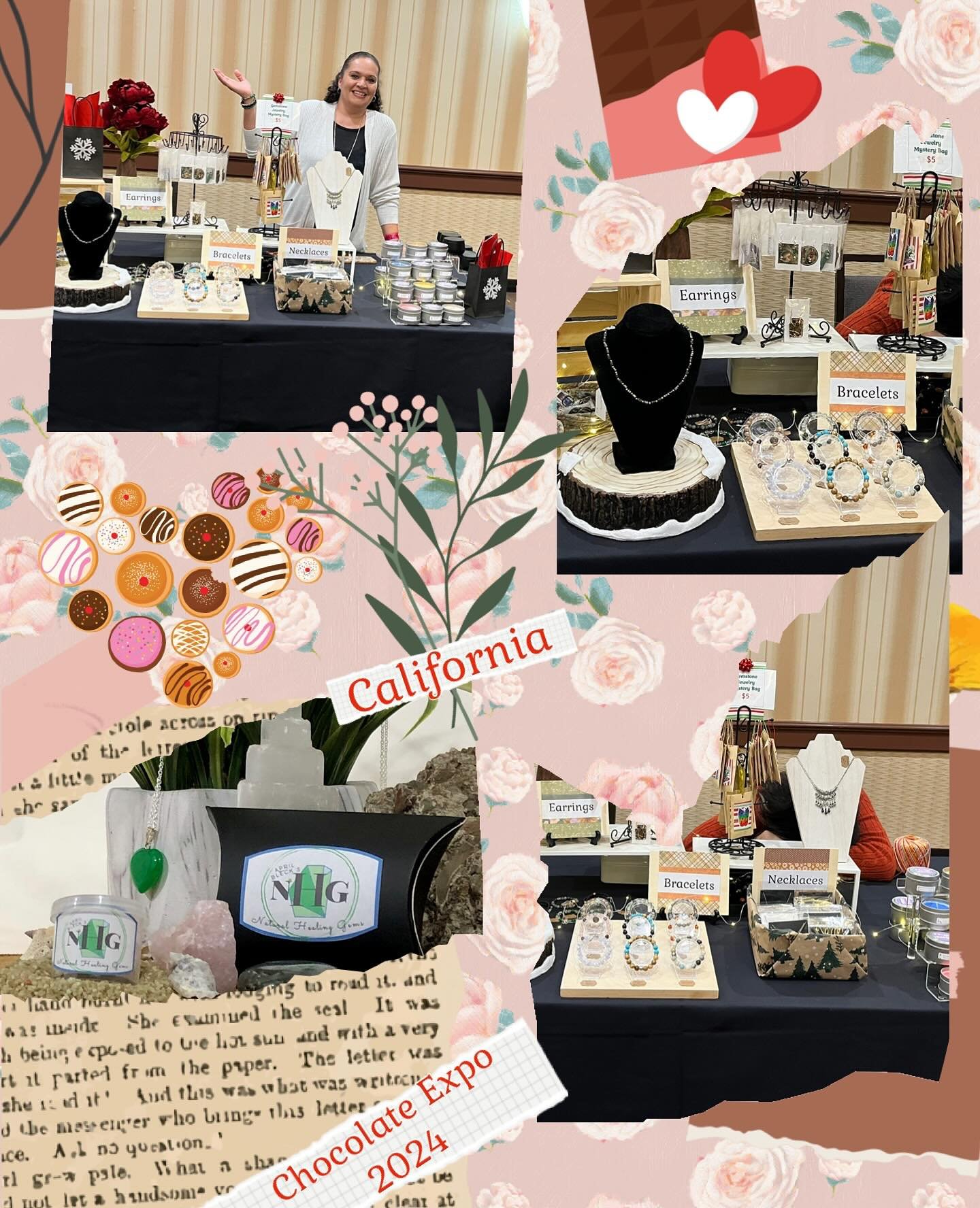 This event was so much fun, it was no doubt a success for us all. Great vibes, plenty of customers, amazing chocolate, fun entertainment, and heartfelt handcrafted gifts. New friendships were made throughout. Thank you @californiachocolateexpo for th
