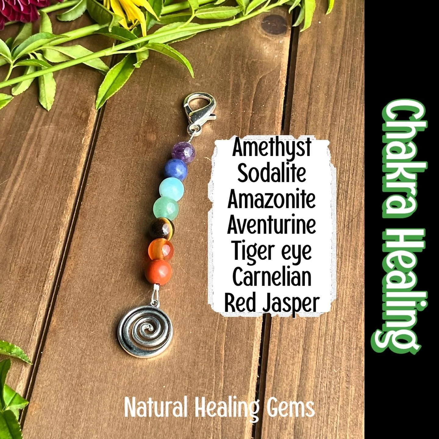Just added a couple of these to my website 💫 #naturalhealinggems #chakrahealing #gemstonjewelry