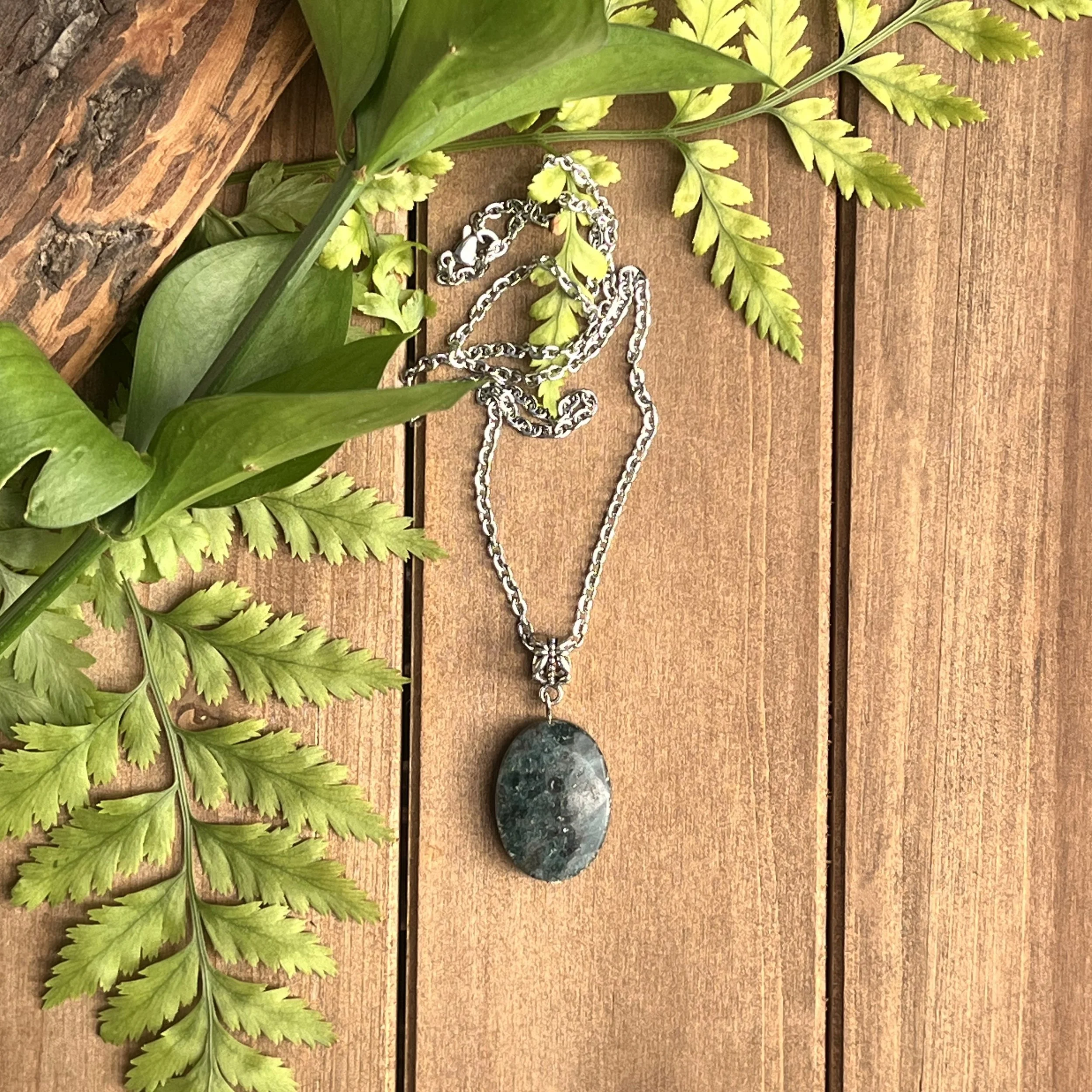 Blue Apatite Necklace for Personal Achievements