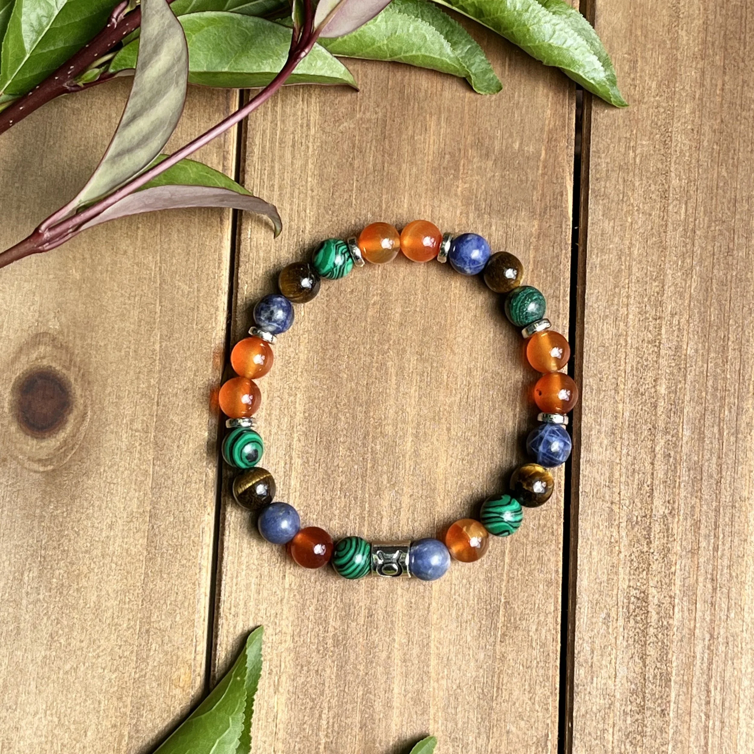 Taurus multi-stone bracelet