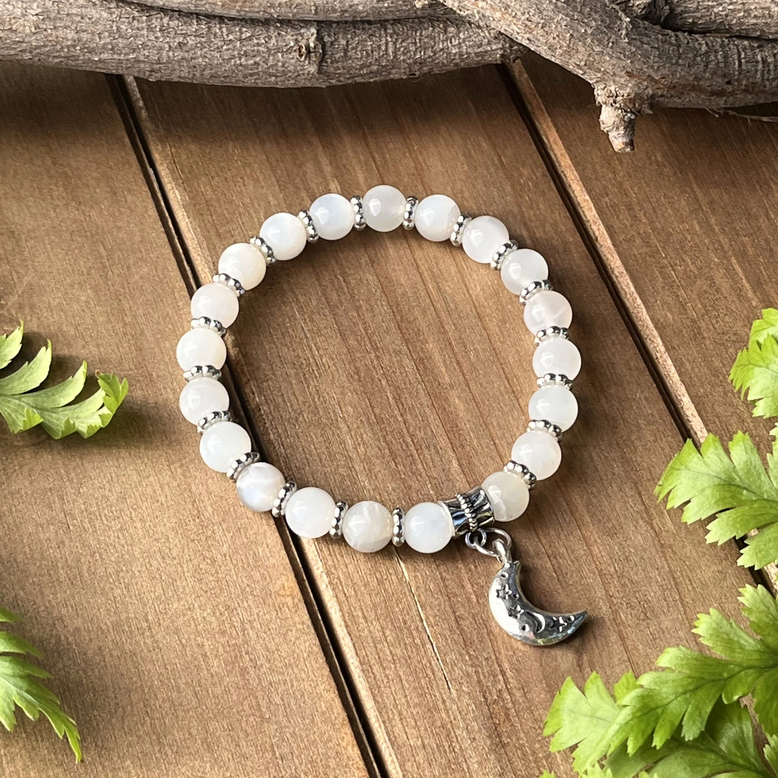 Moonstone bracelet for new beginnings