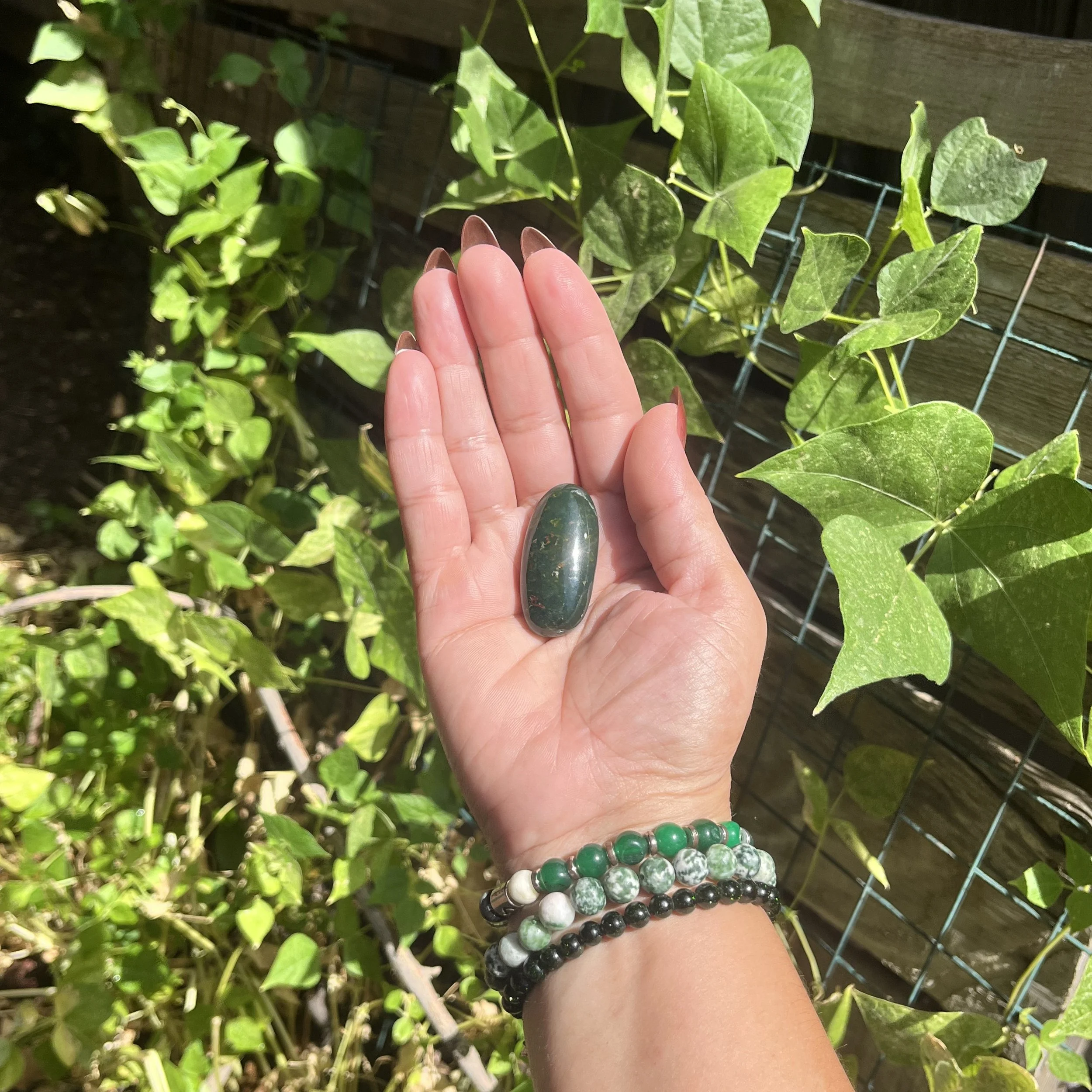 Bloodstone for attracting blessings
