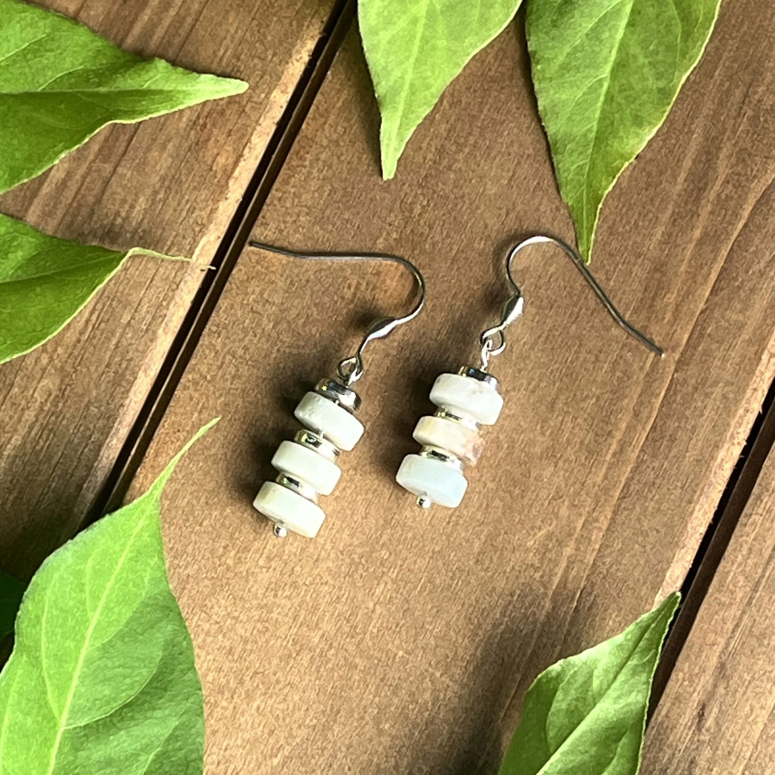 Amazonite handmade earrings