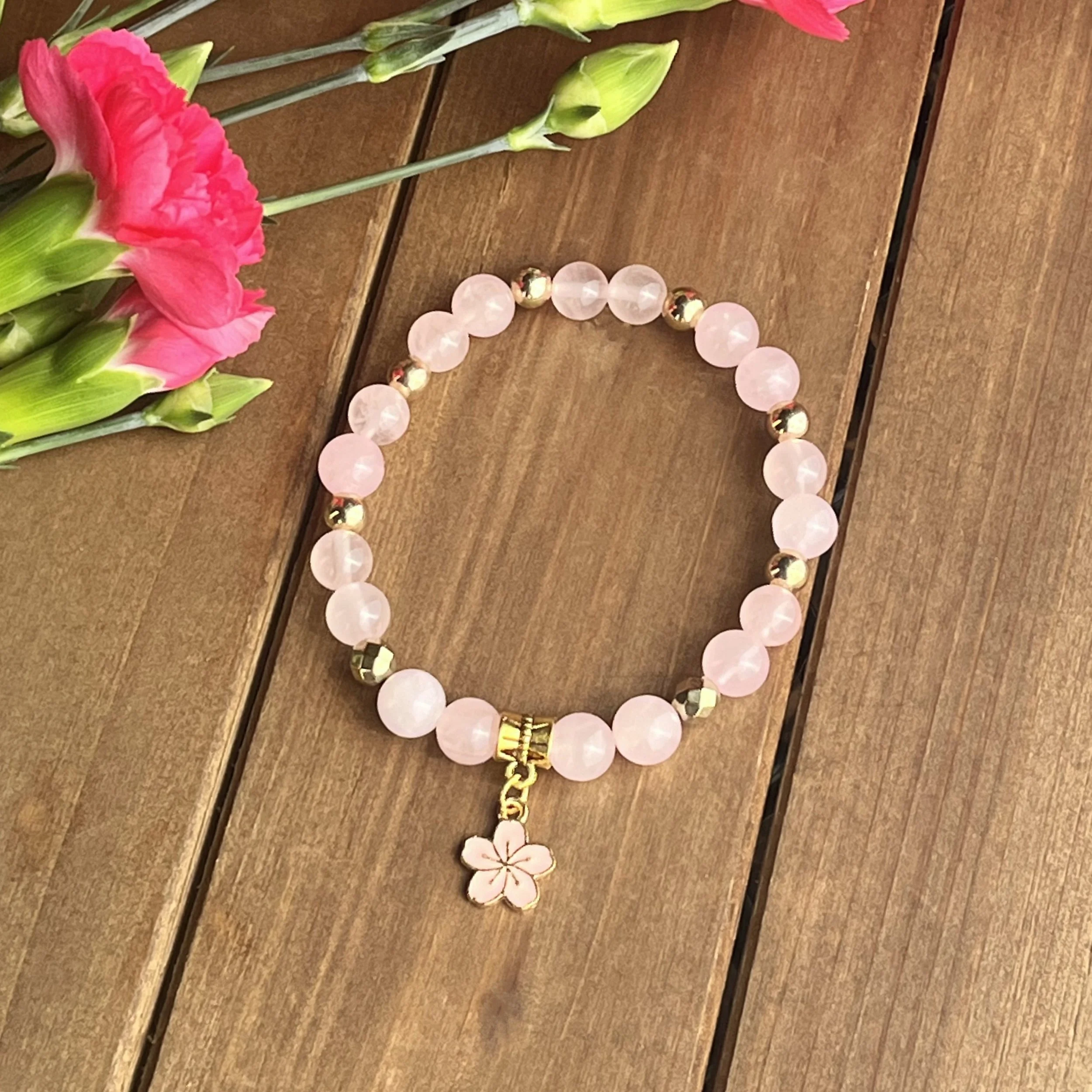 rose quartz bracelet for compassion