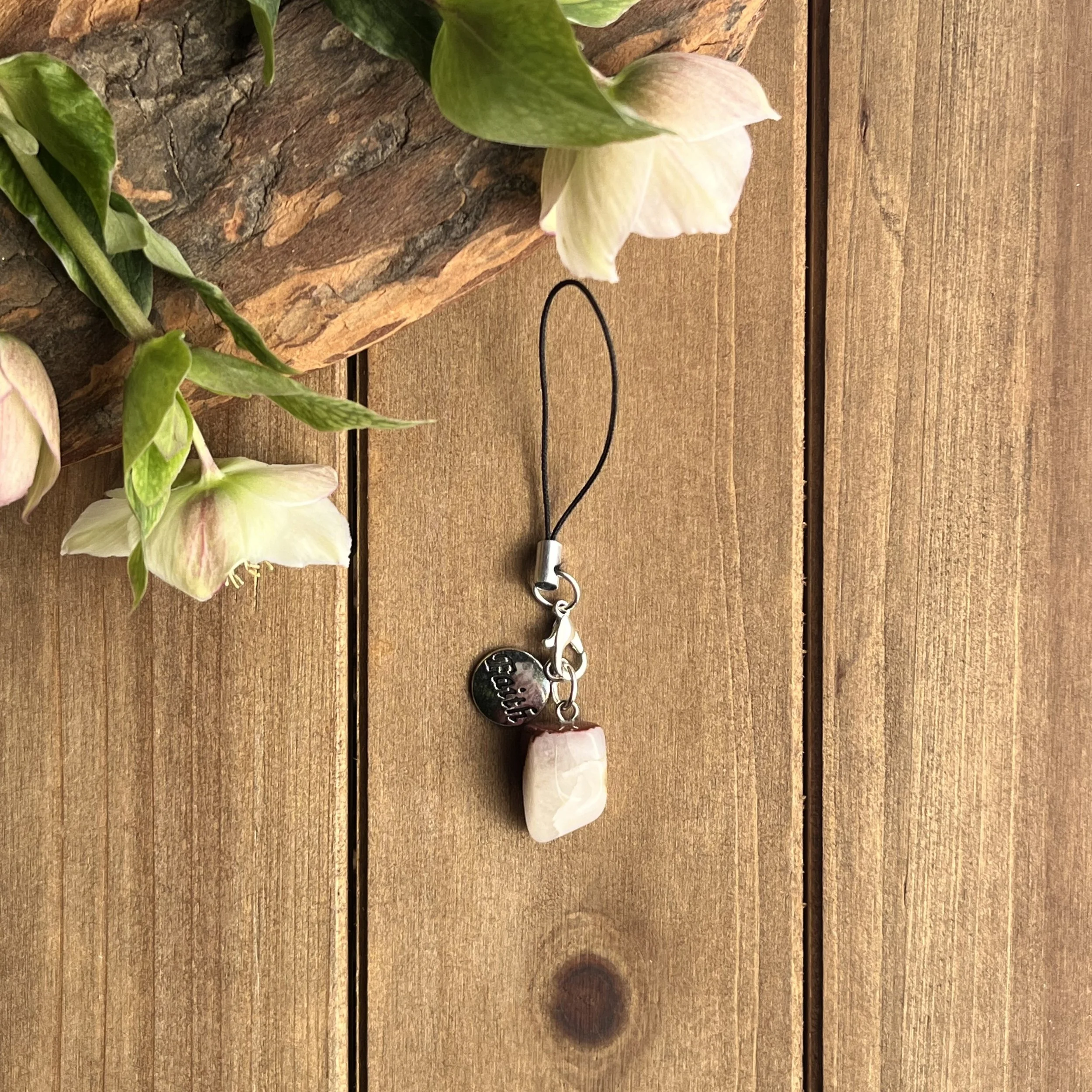 gemstone charm for faith