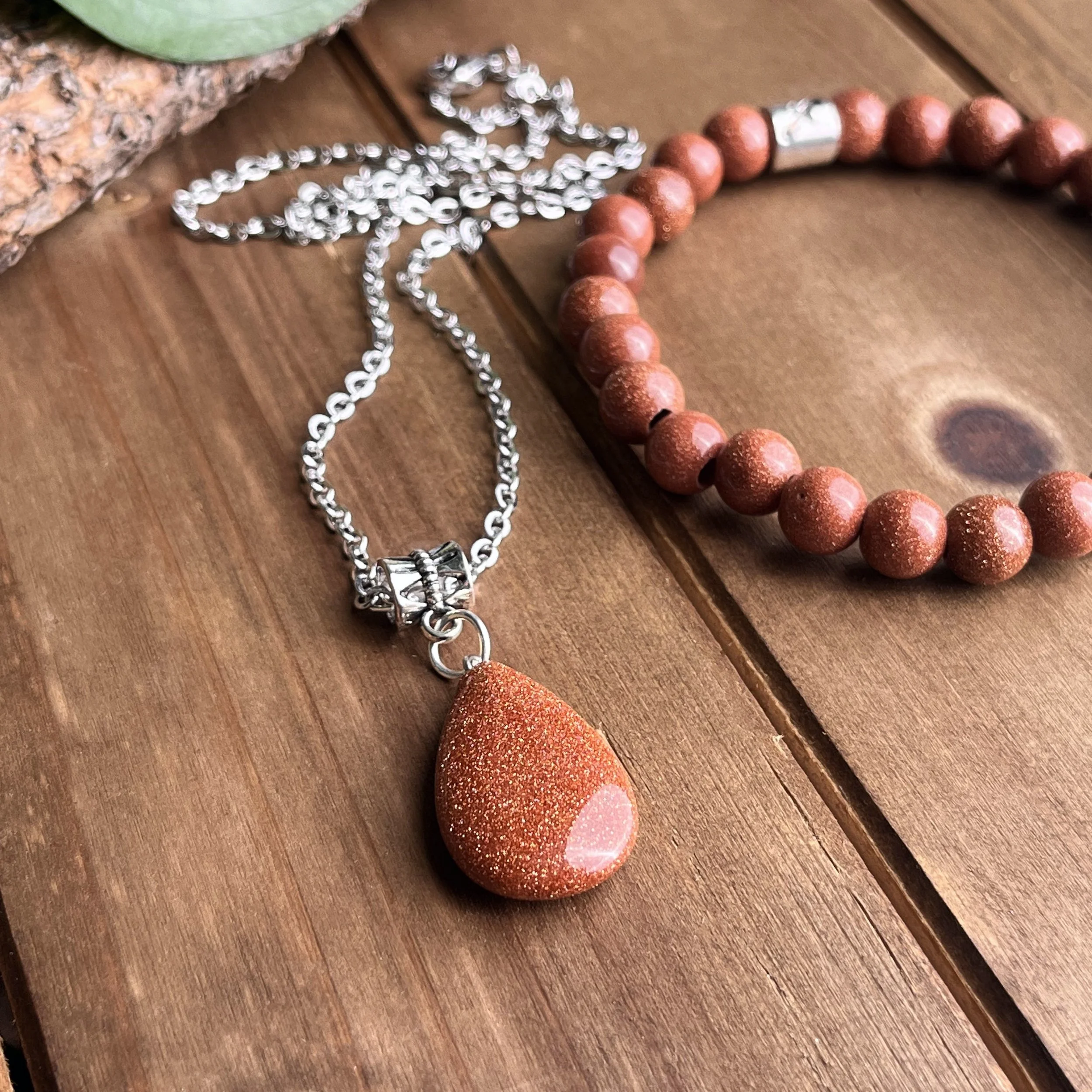 Sagittarius gemstone jewelry set