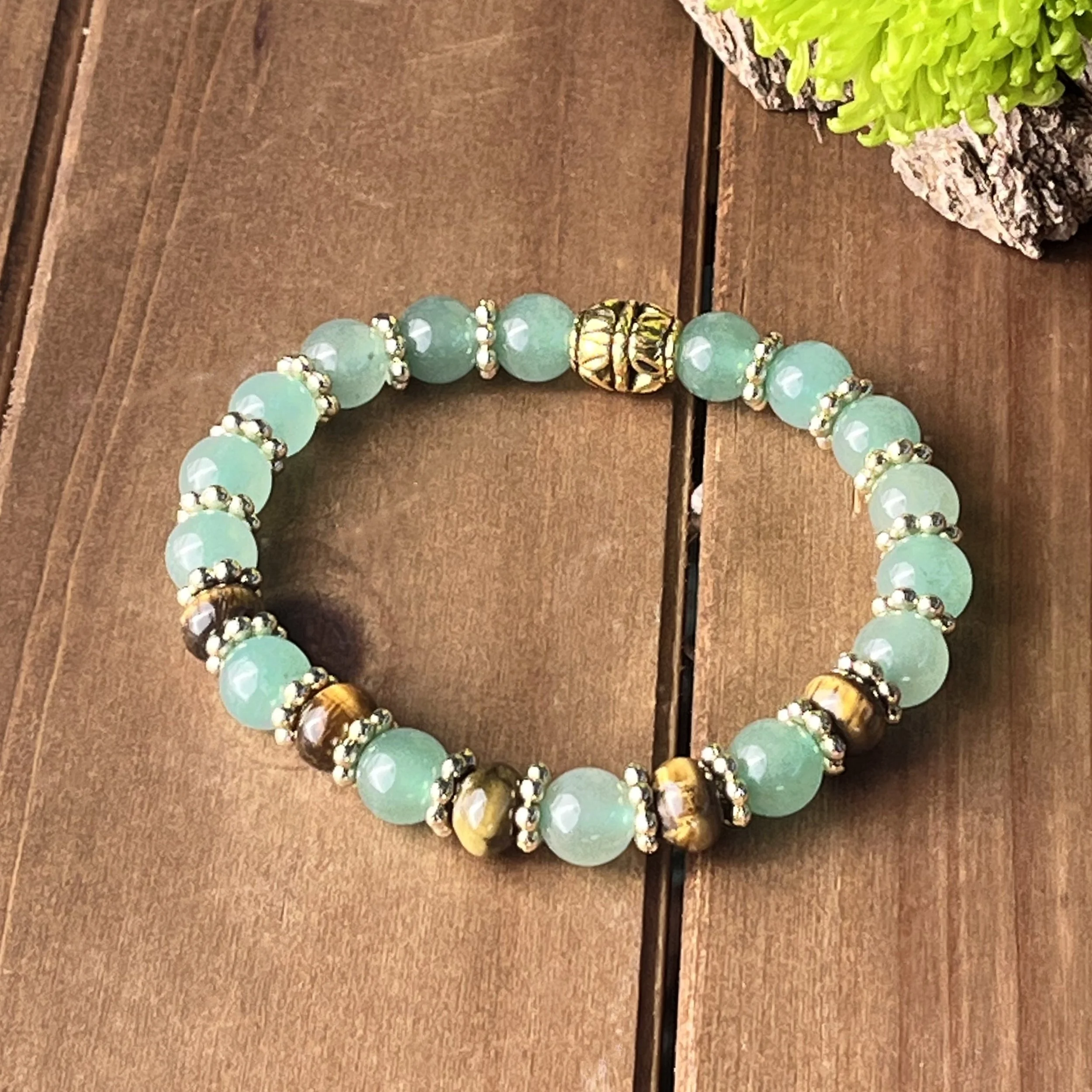 lucky gemstone bracelet