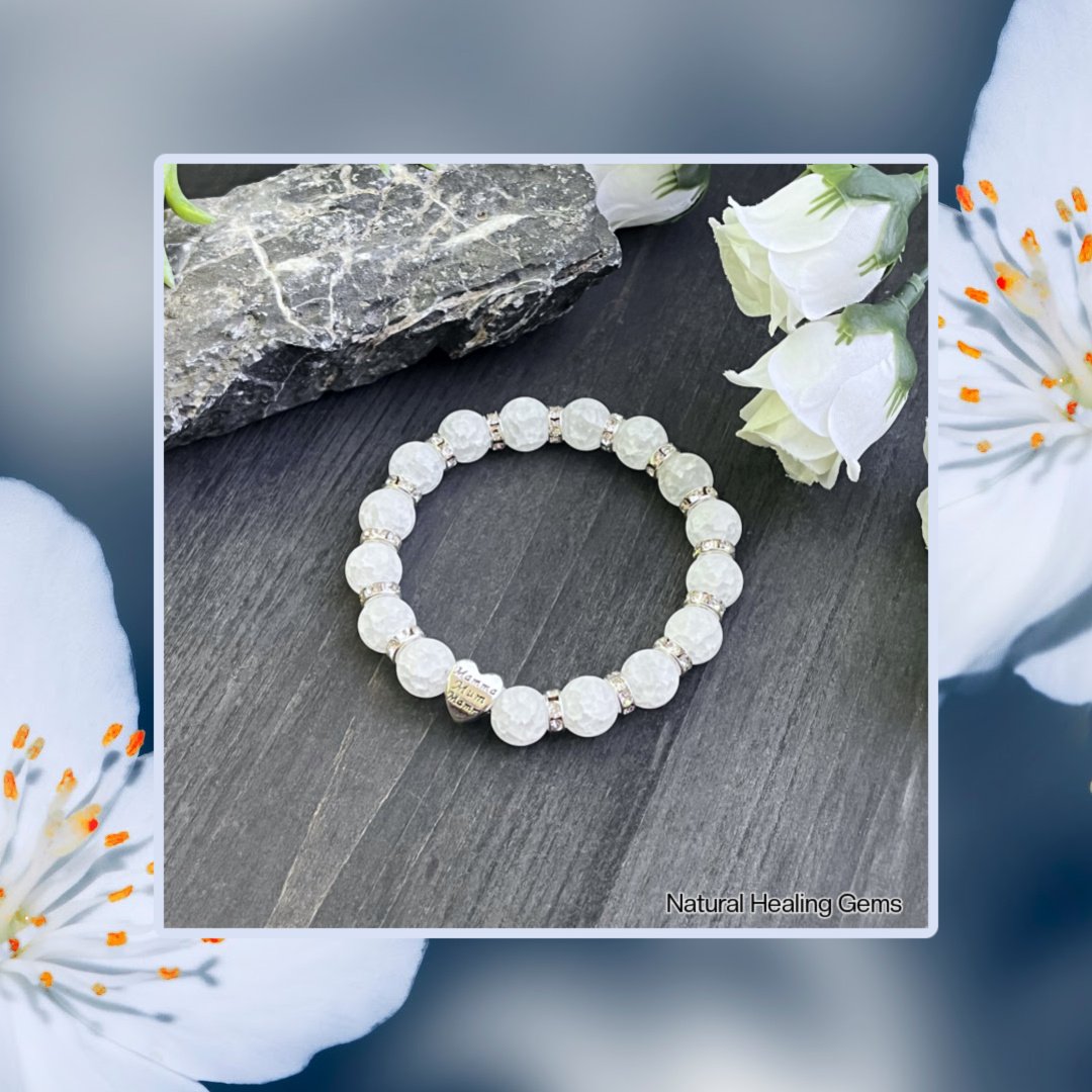 White Crystal Bracelet for Missing Number 6 and Strengthening Your Ven –  Lifeved