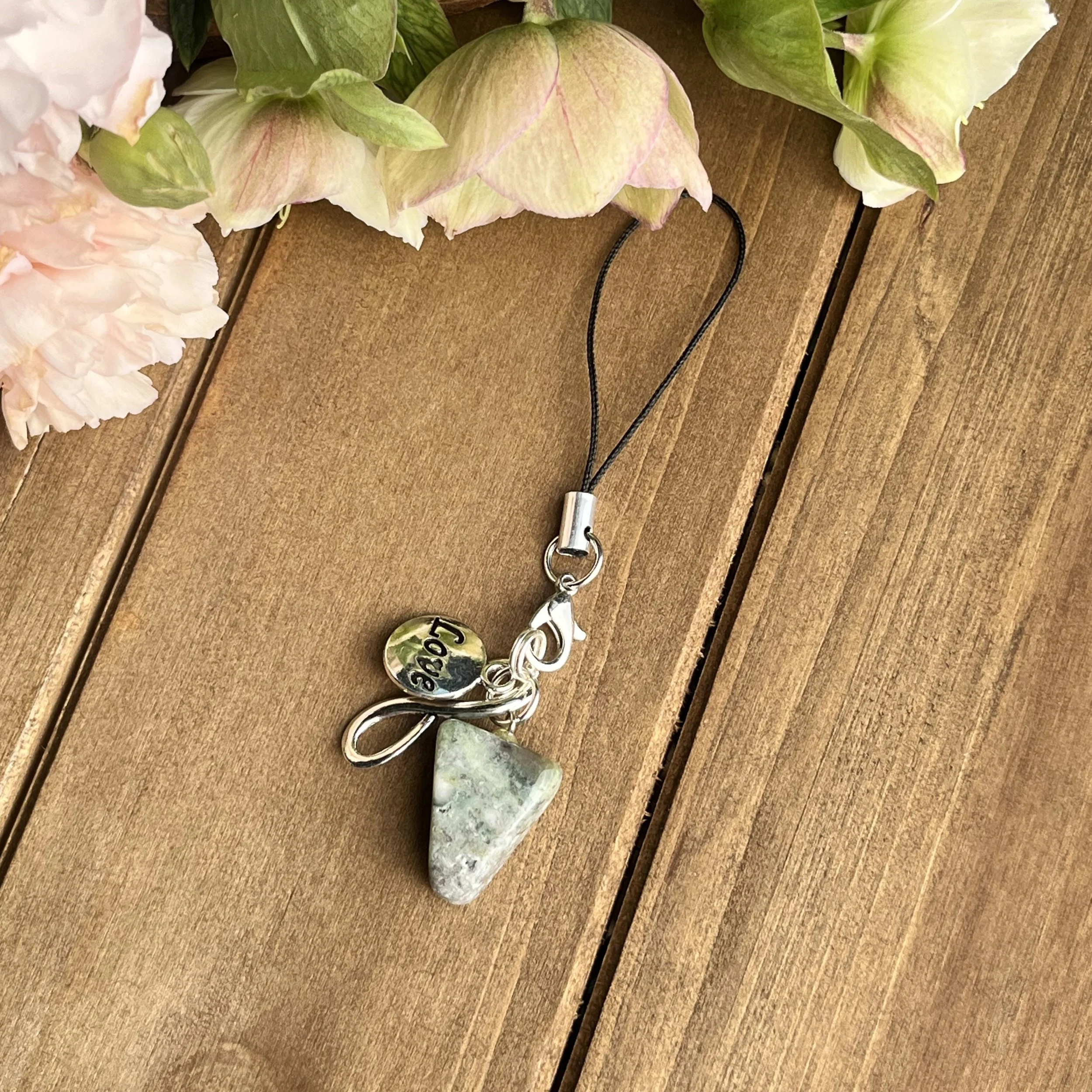 natural Rhyolite charm