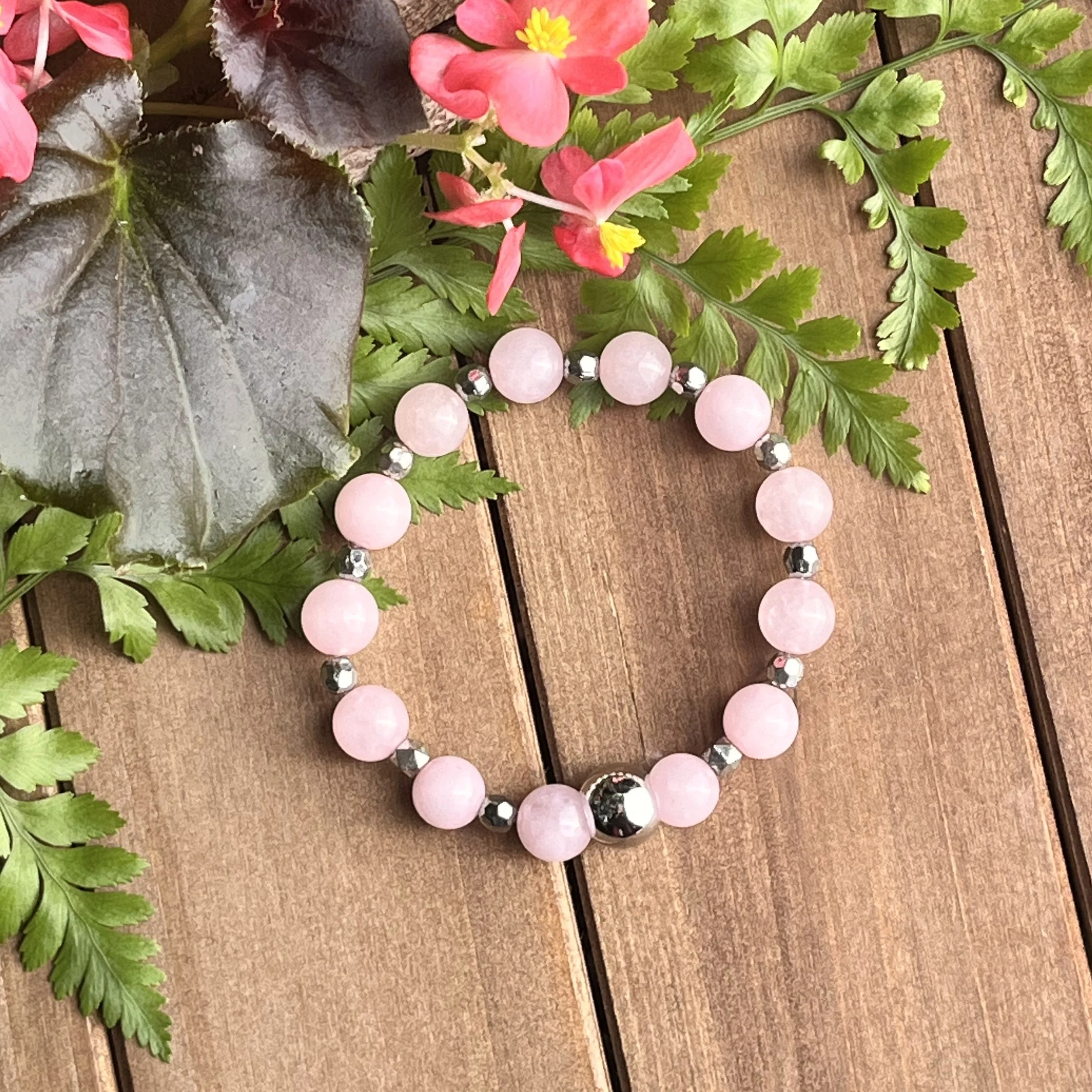 pink crystal bracelet