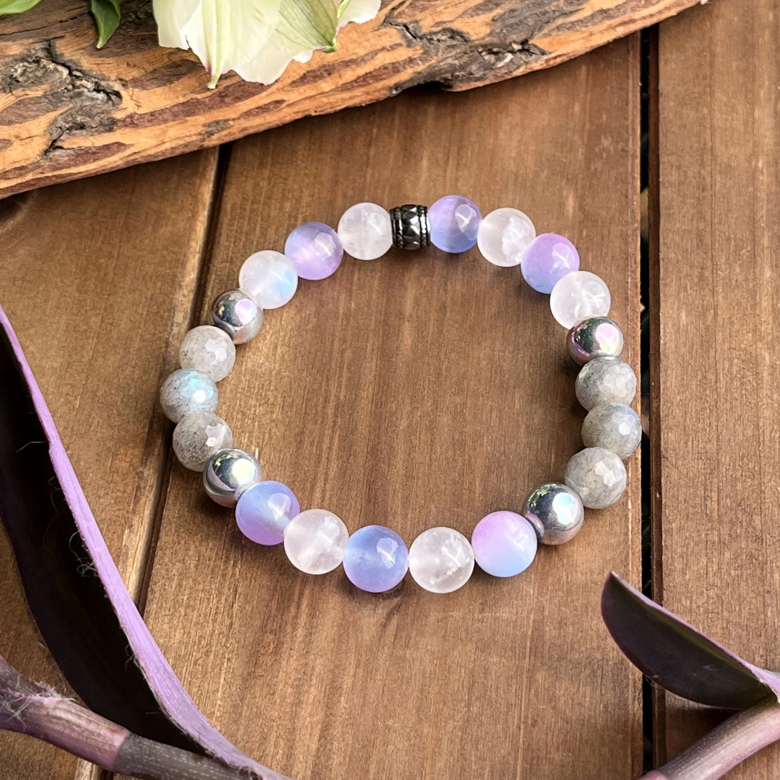colorful gemstone bracelet