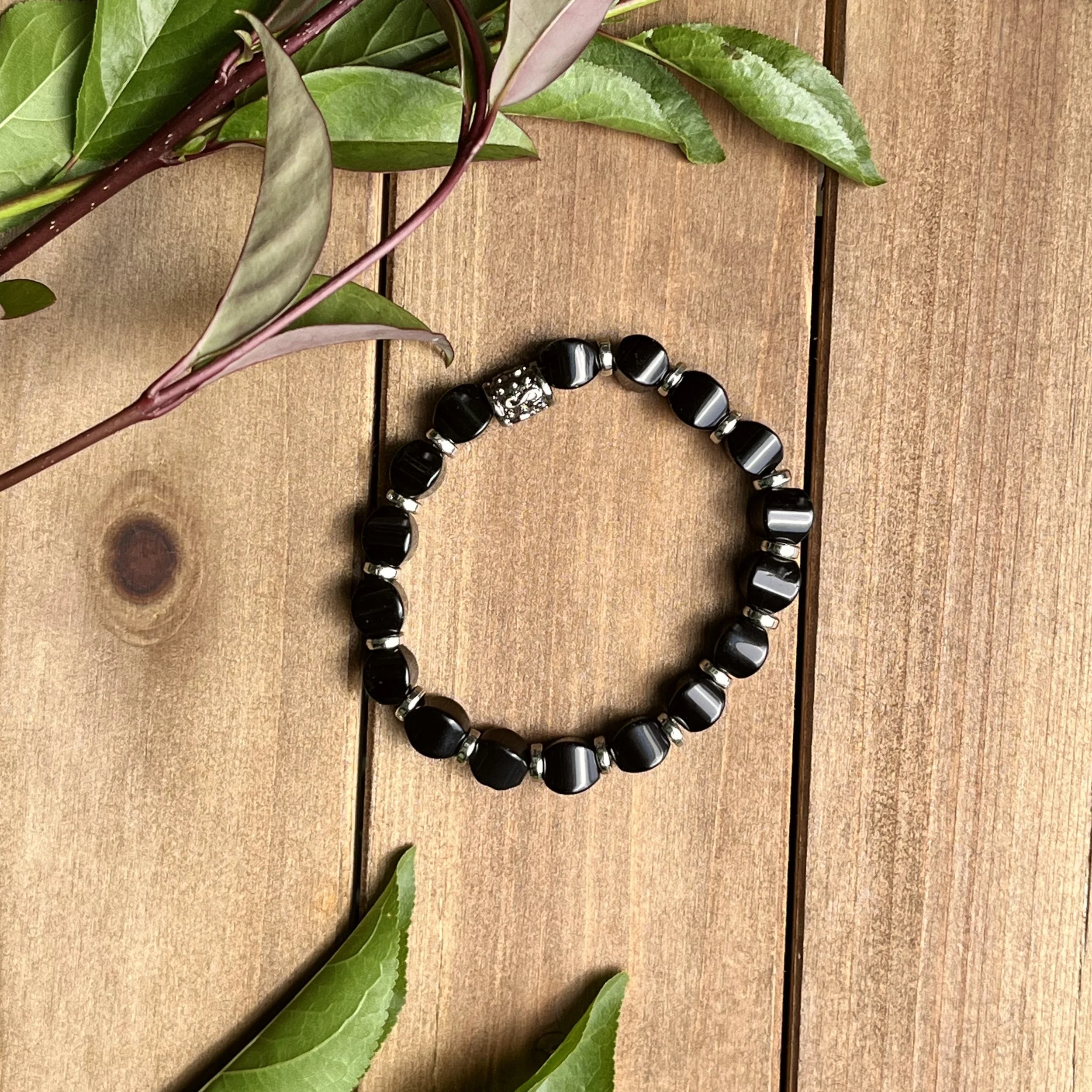 Obsidian healing bracelet