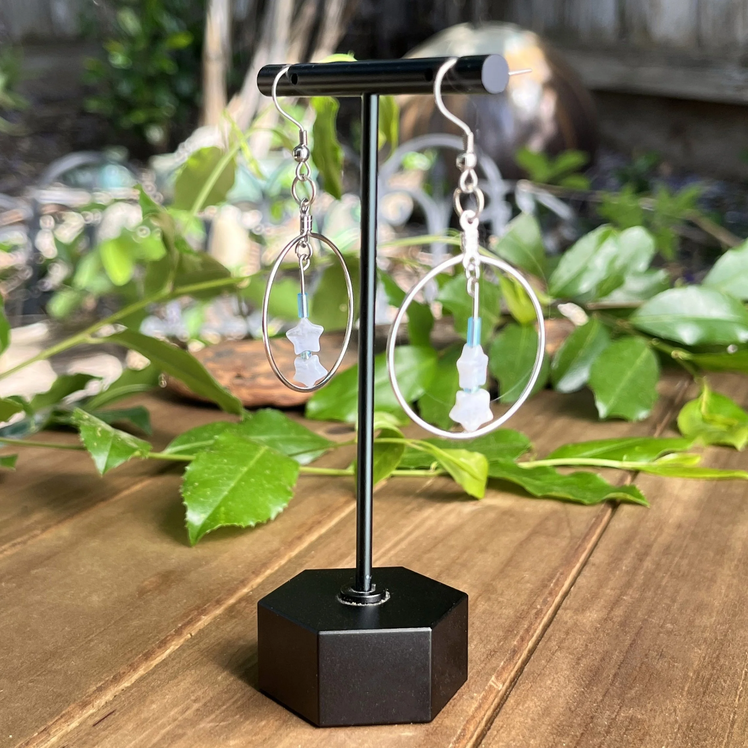 handmade gemstone earrings