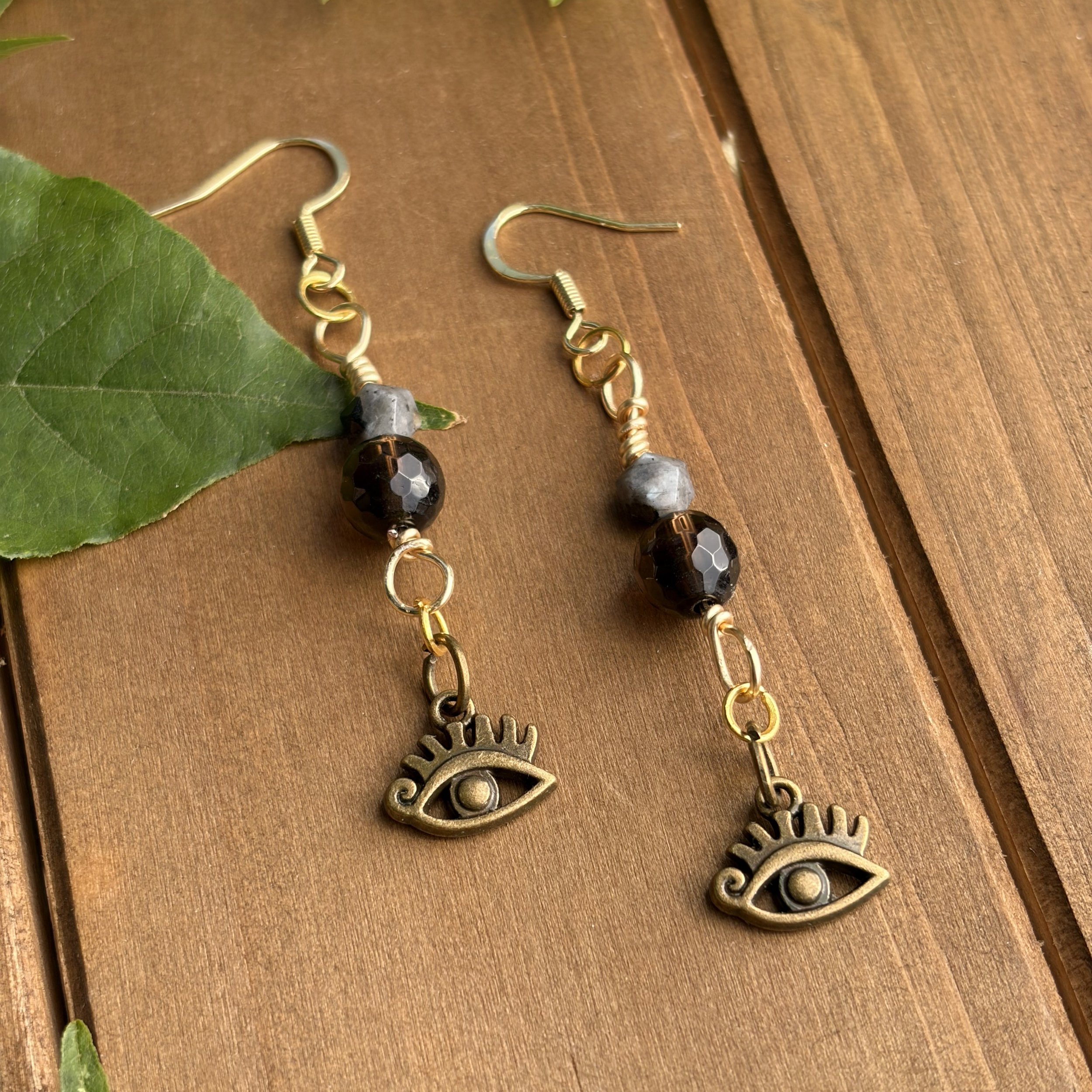 gemstone earrings for protection