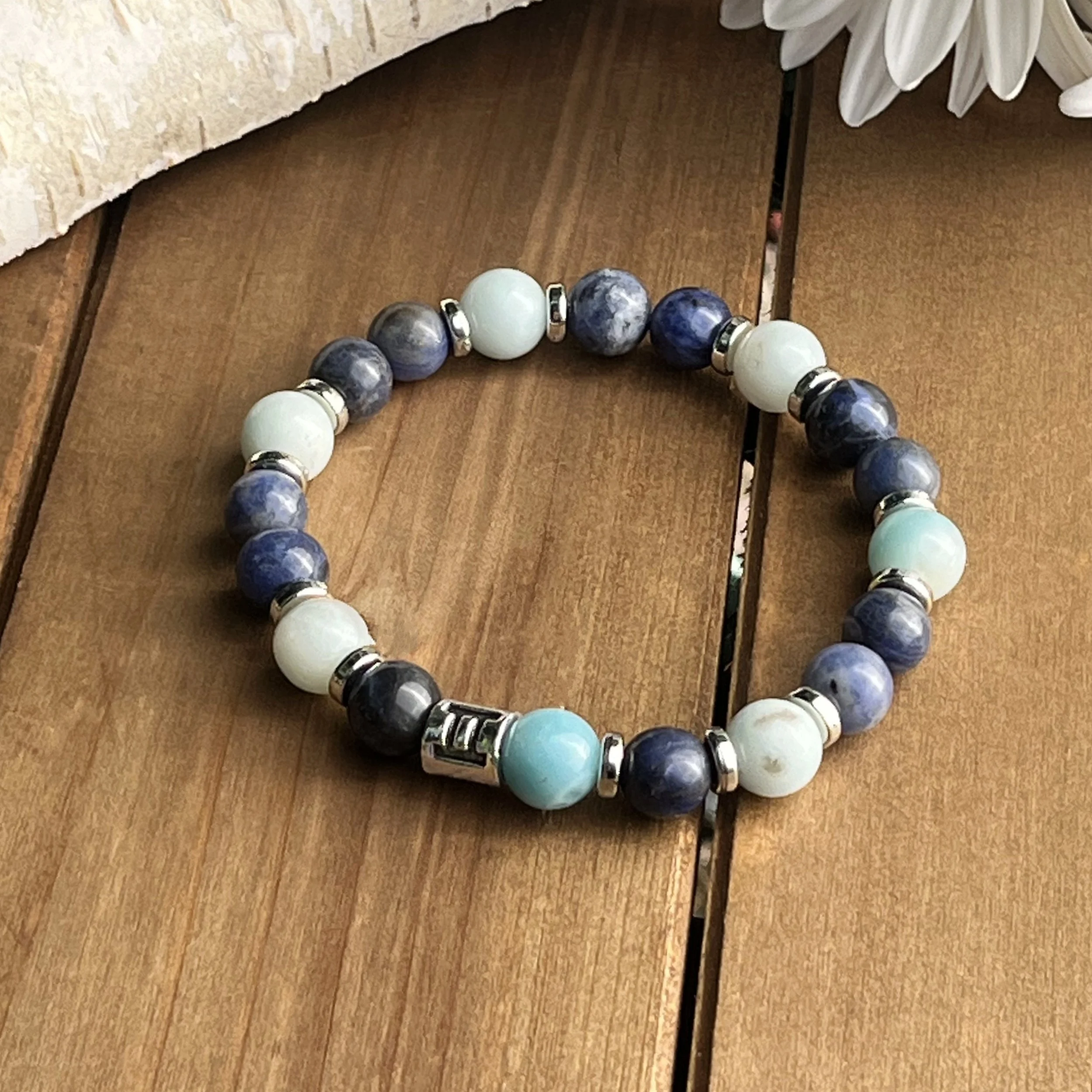 gemstone bracelet for Gemini zodiac