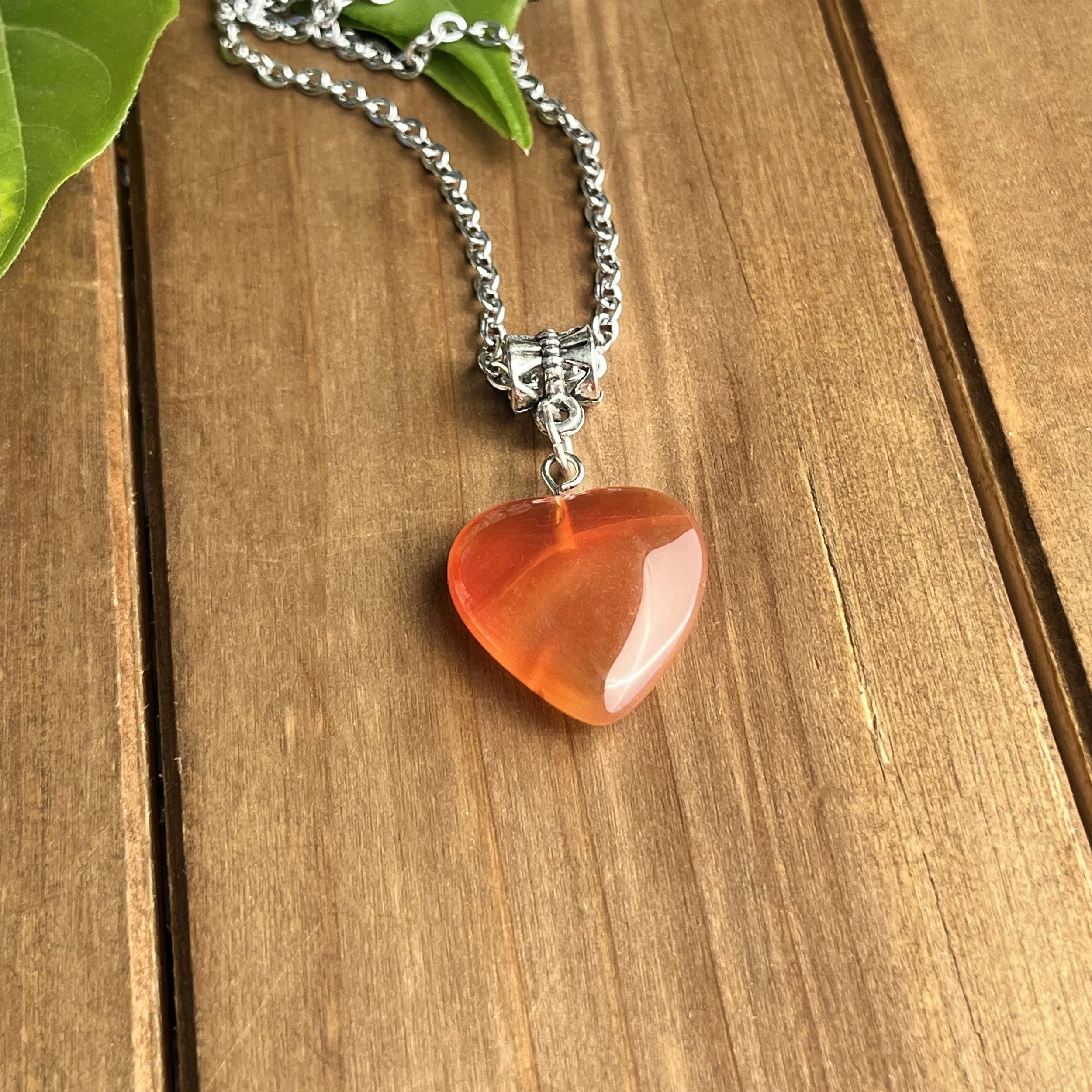 Carnelian necklace for creativity