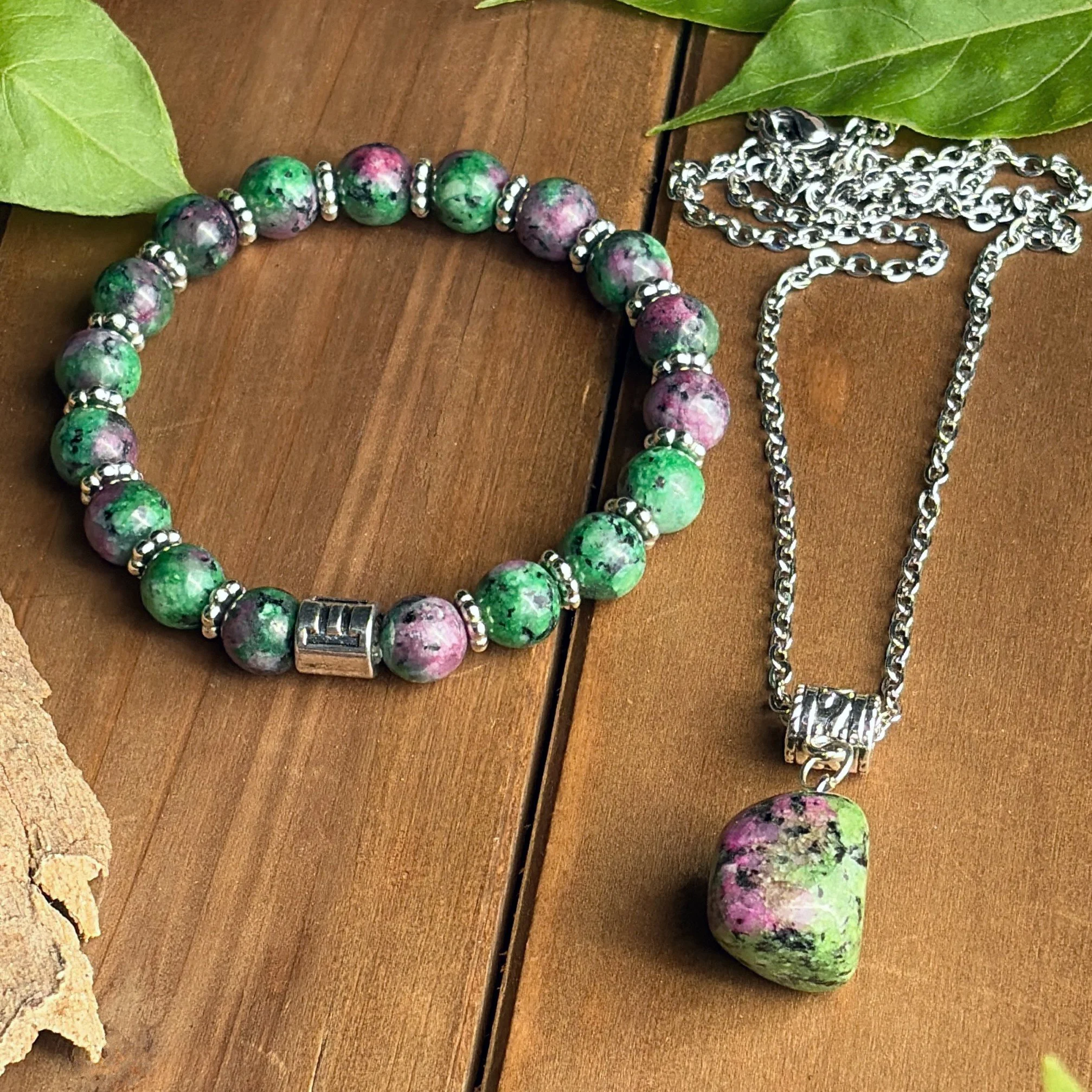 Ruby Zoisite jewelry for Gemini zodiac