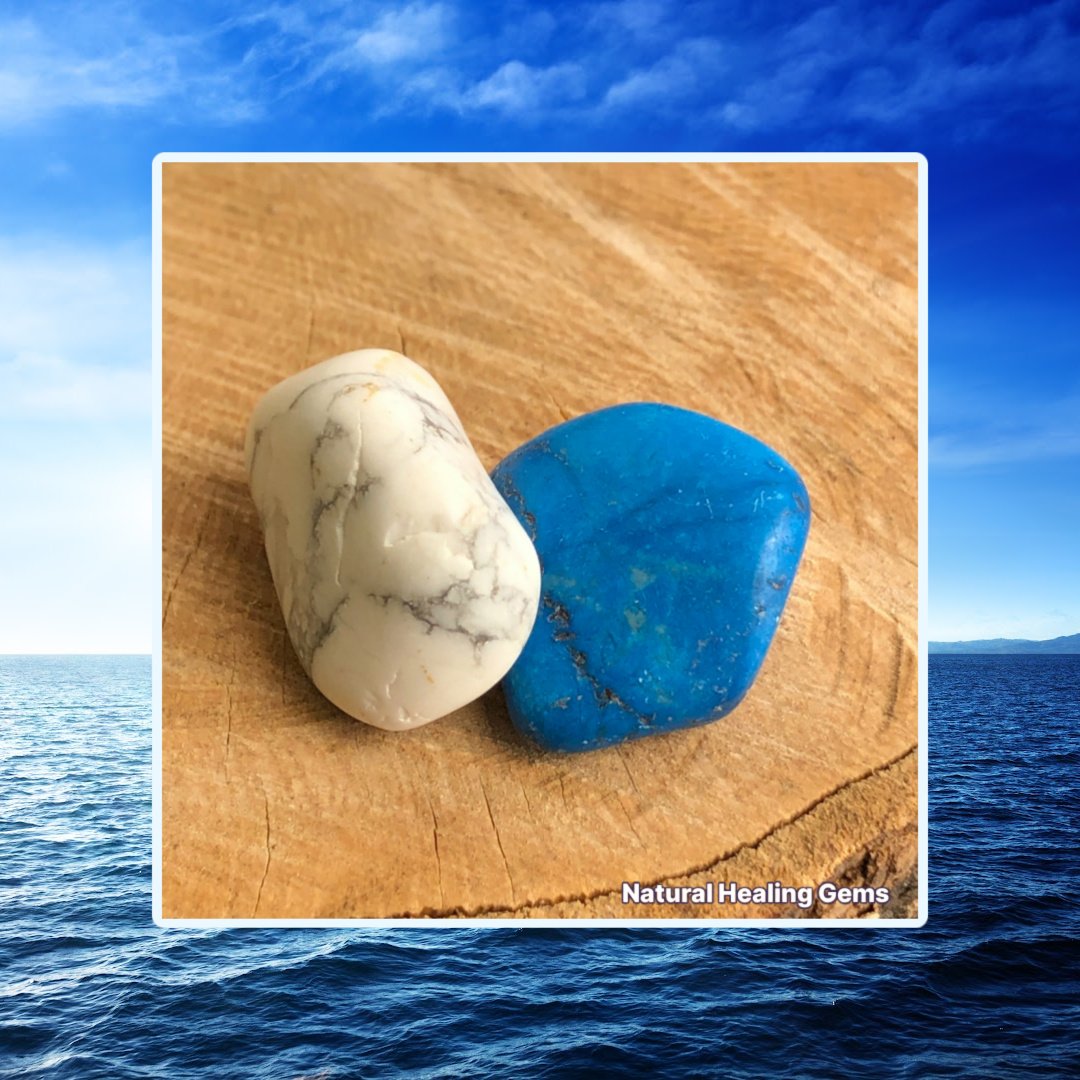 Howlite - Pocket Stone Howlite - Pocket Stone