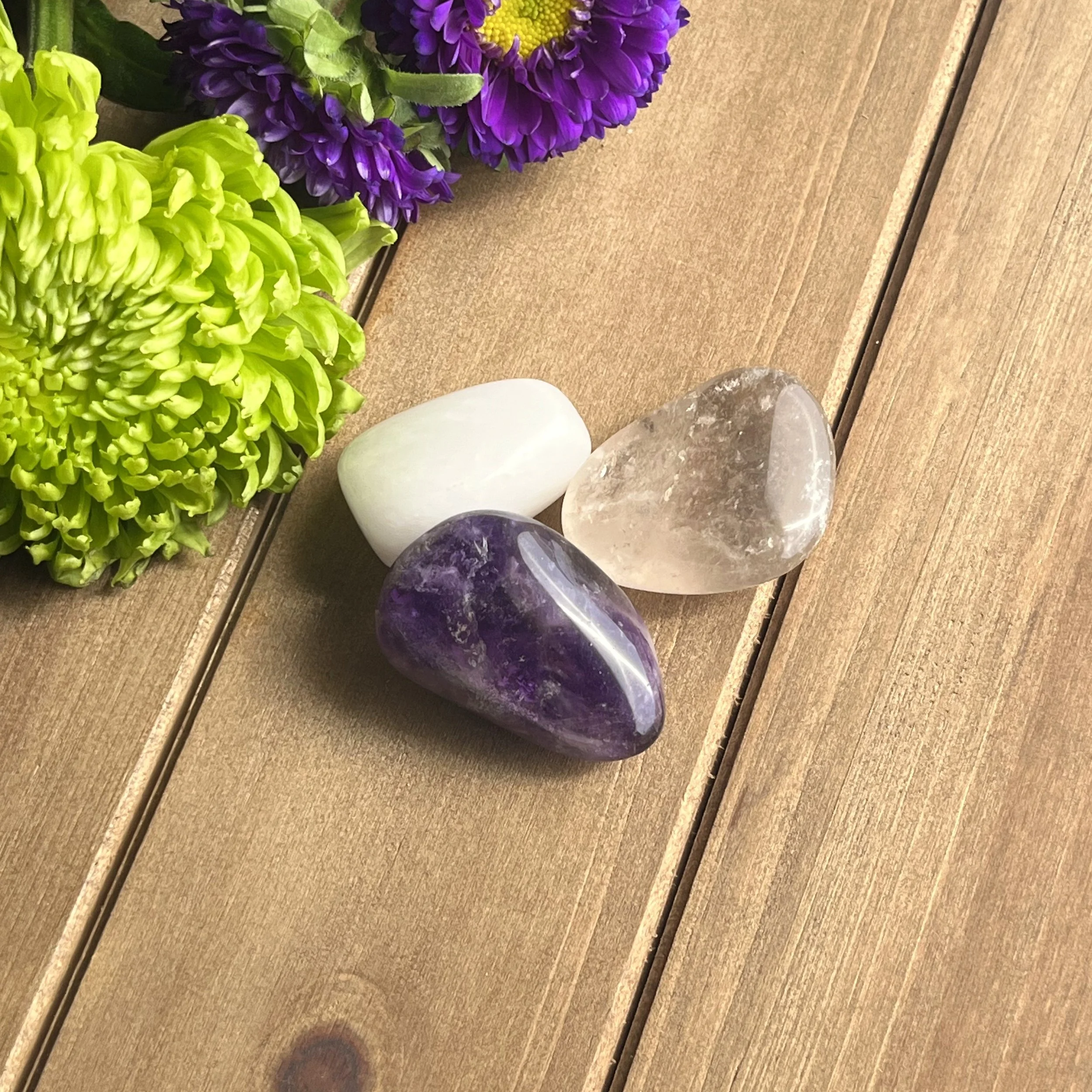 Amethyst with Quartz crystals