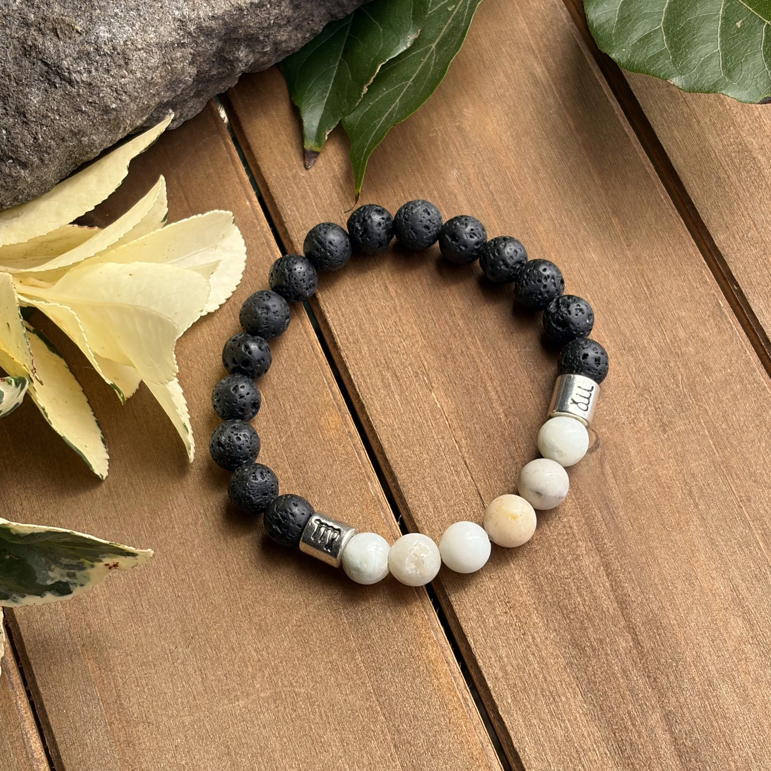 Virgo gemstone bracelet for self-expression
