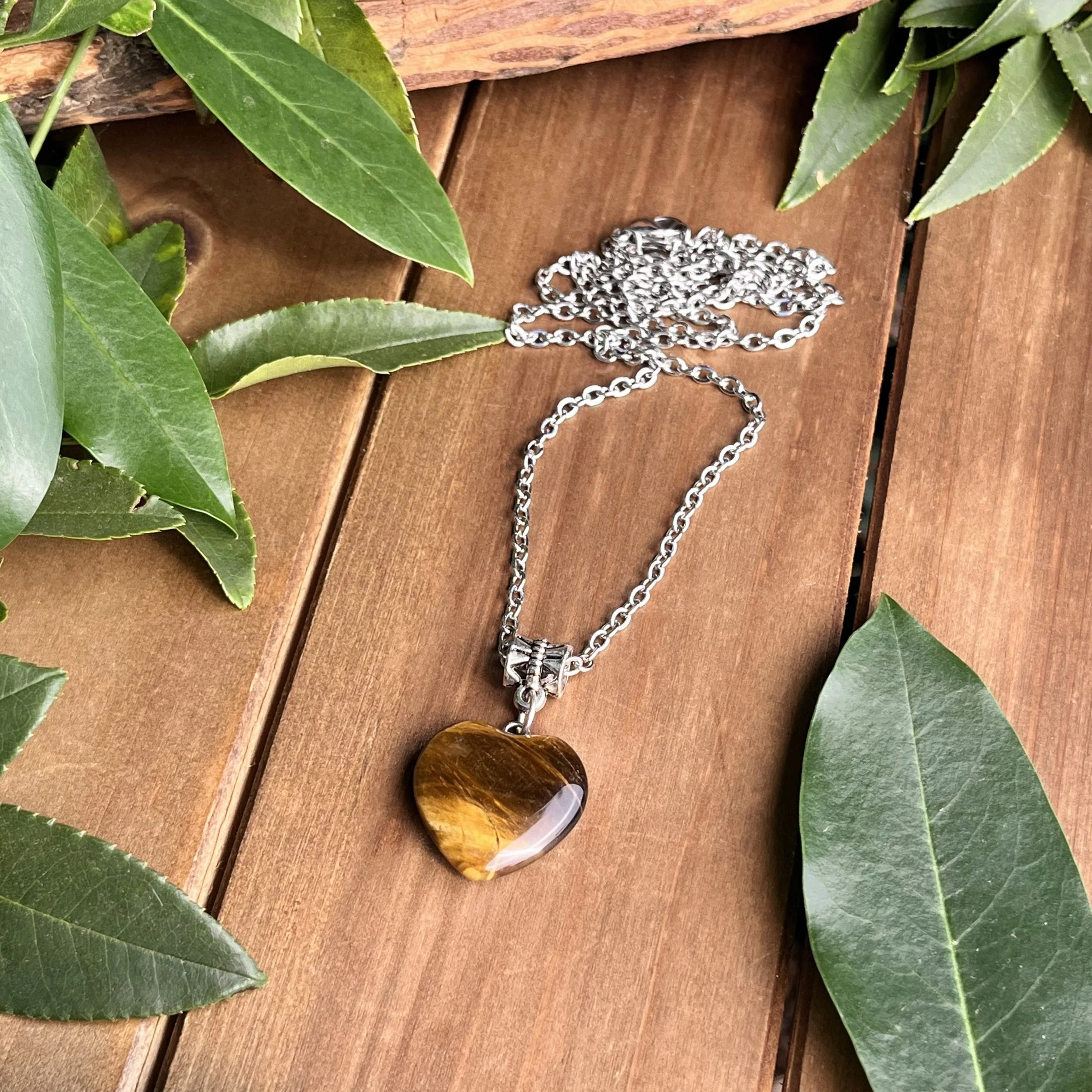 Tiger Eye healing necklace