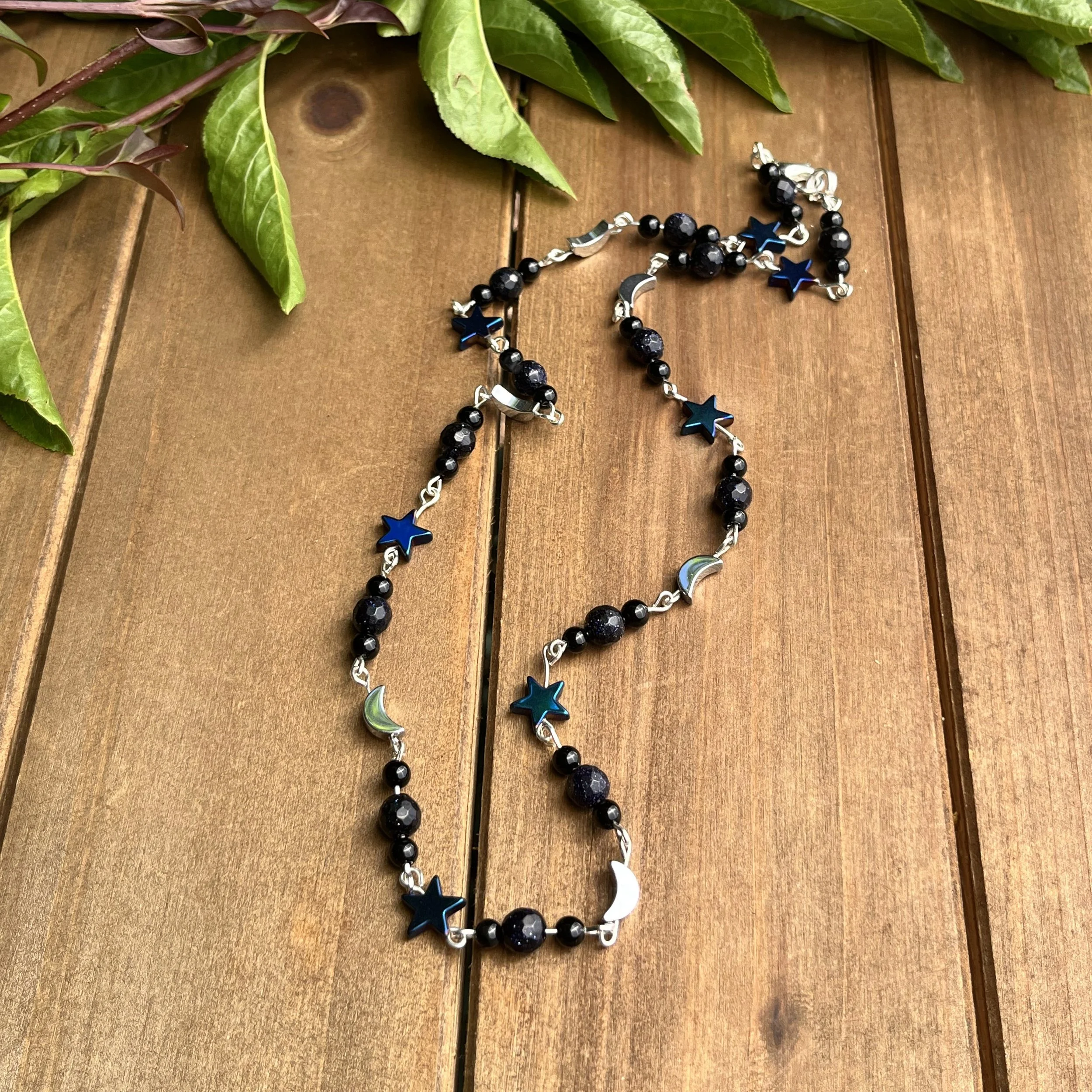 moon and stars necklace