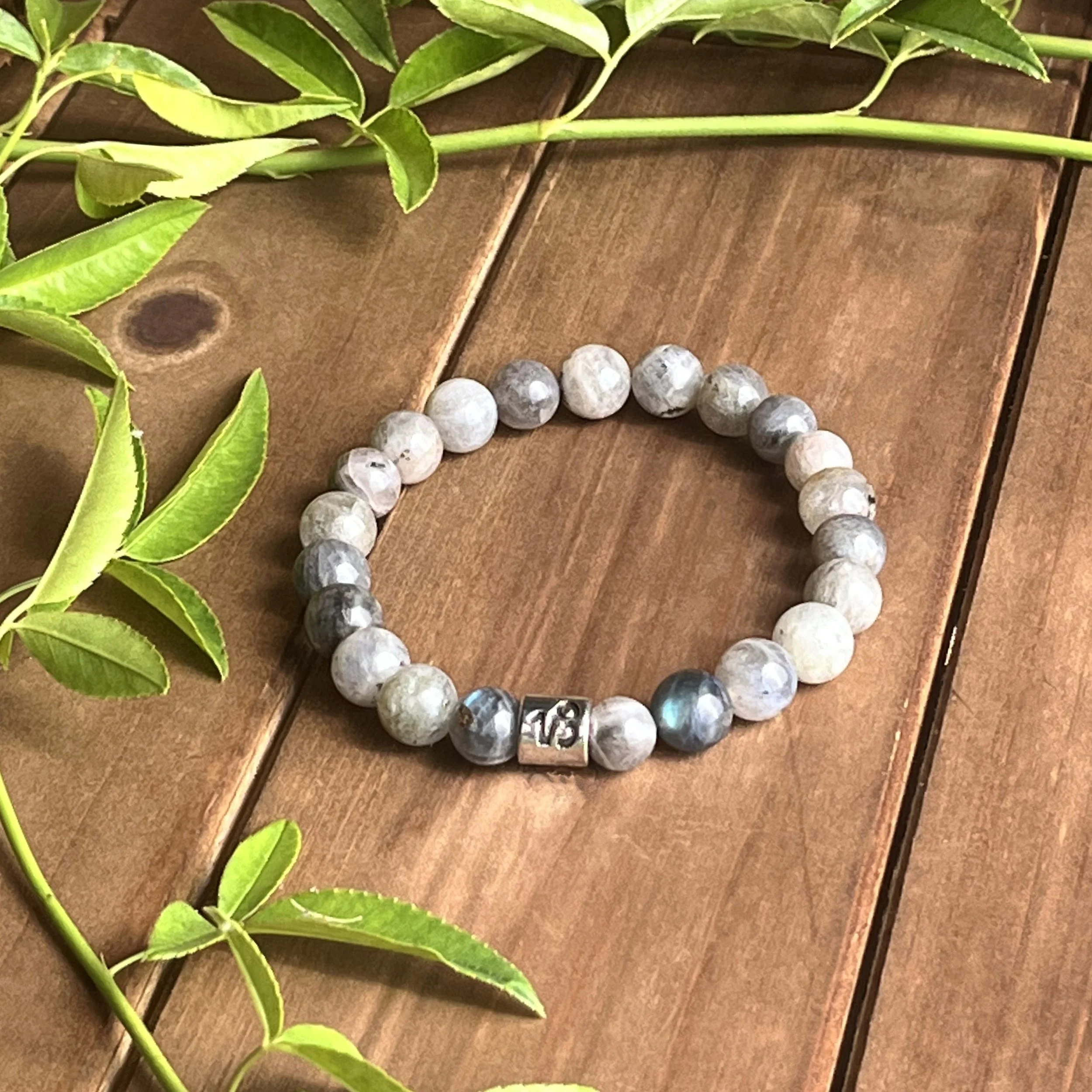 Capricorn Labradorite bracelet