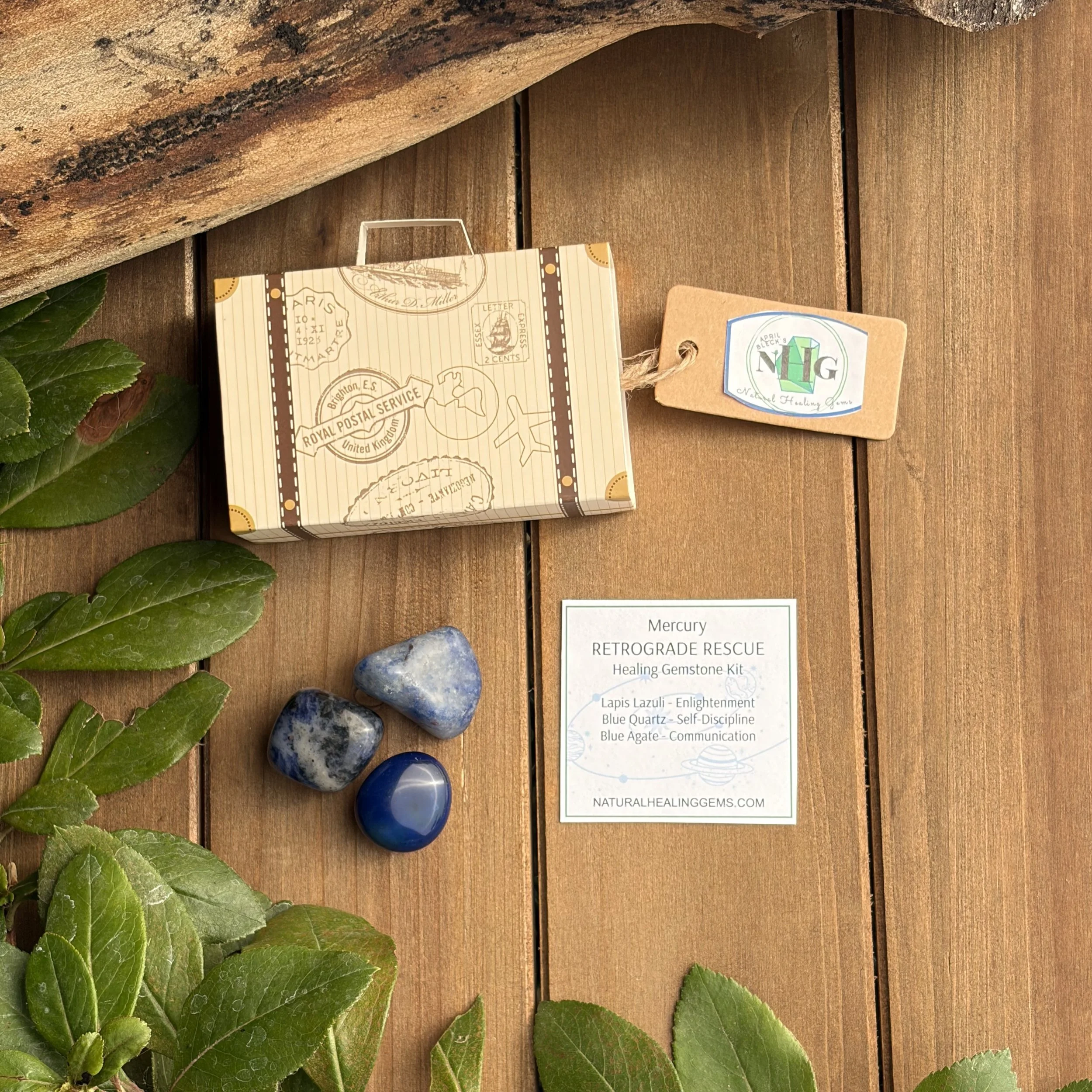 Mercury retrograde rescue healing gemstone kit