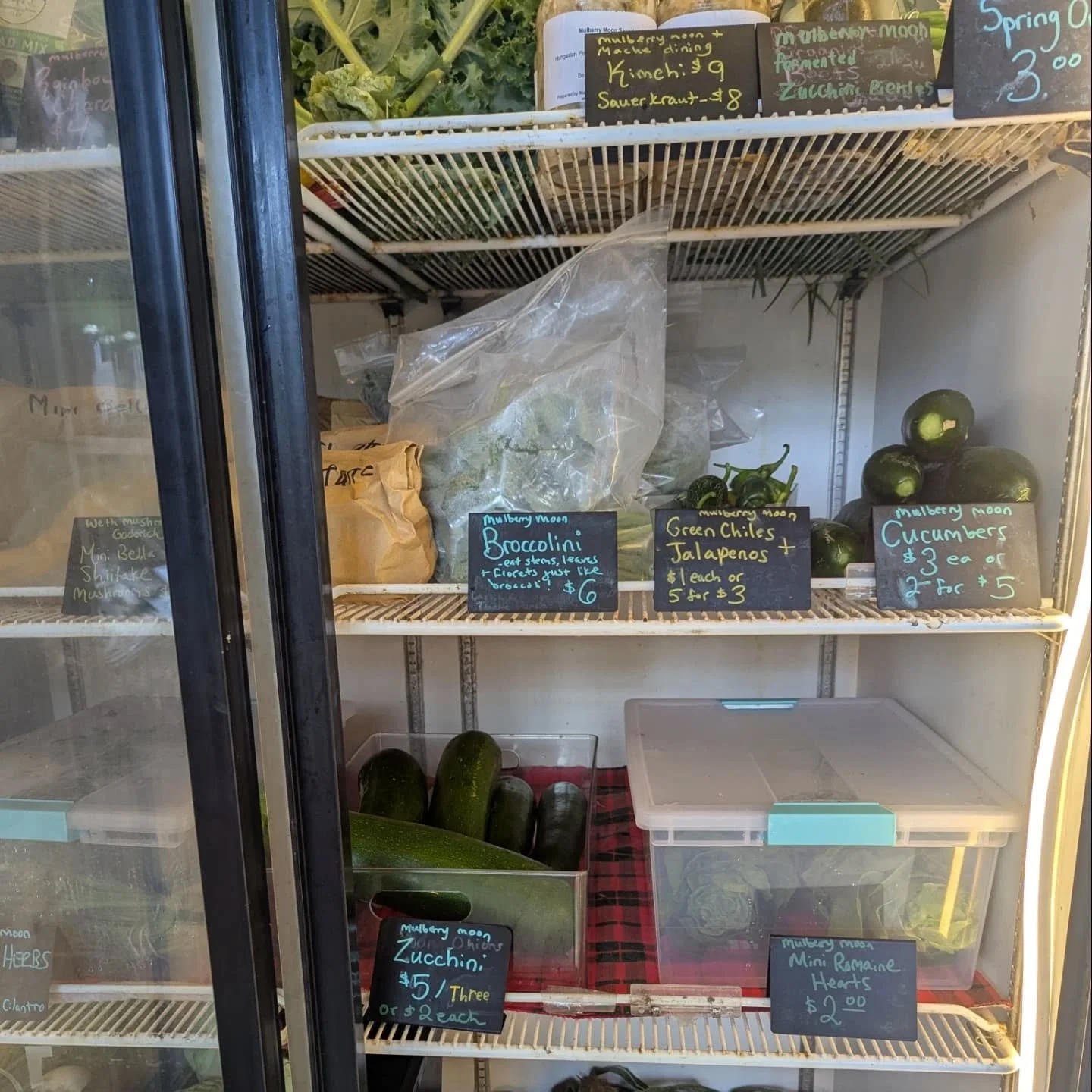 Our farm shop is up and running 7 days a week, 9-7 😊