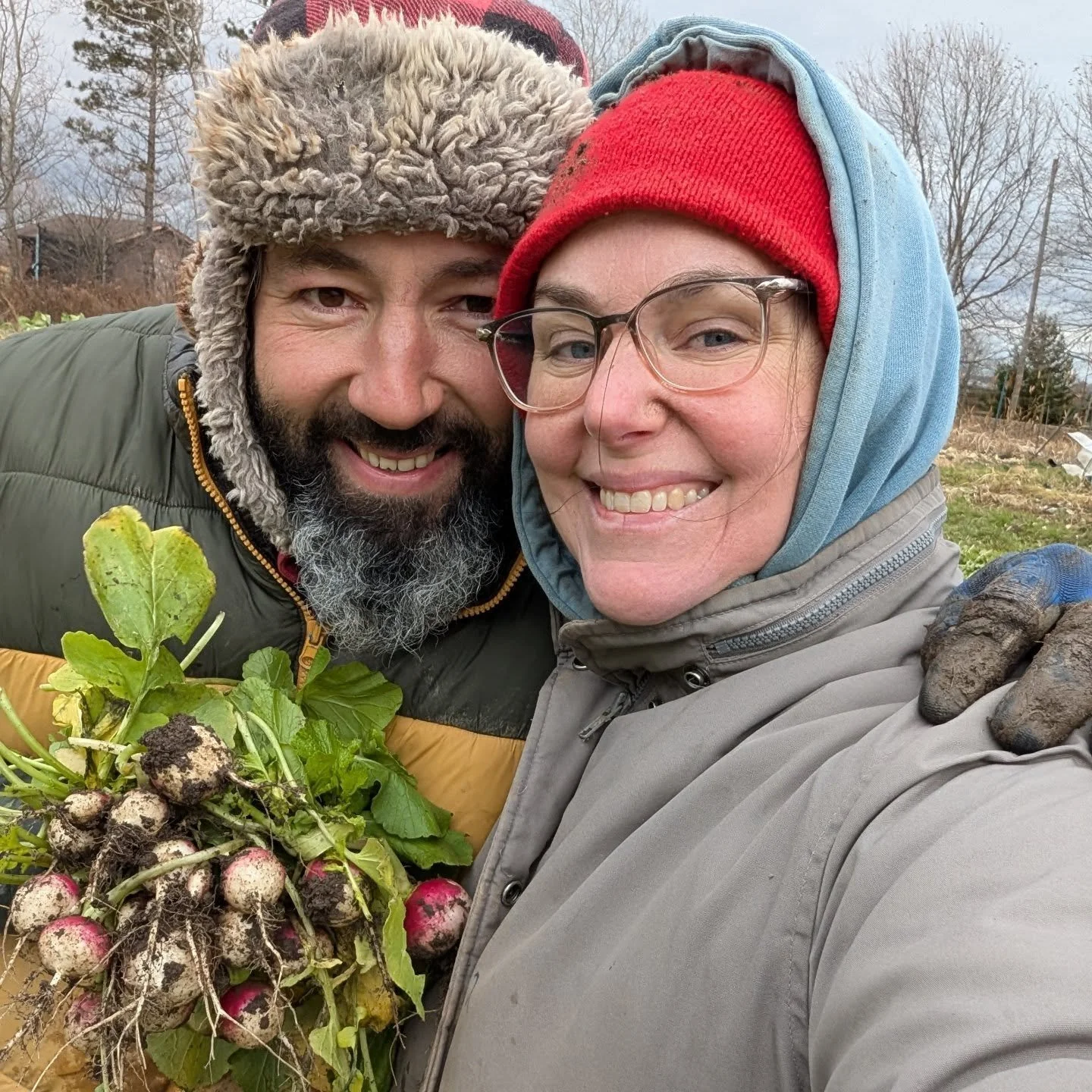 Farm keeps moving forward, pulling us along, is it time for a rest yet? Last week we got everything out of the field, met with some cool farmers, applied for grants, packed shares, delivered veggies, moved the chickens; this week we met with more coo