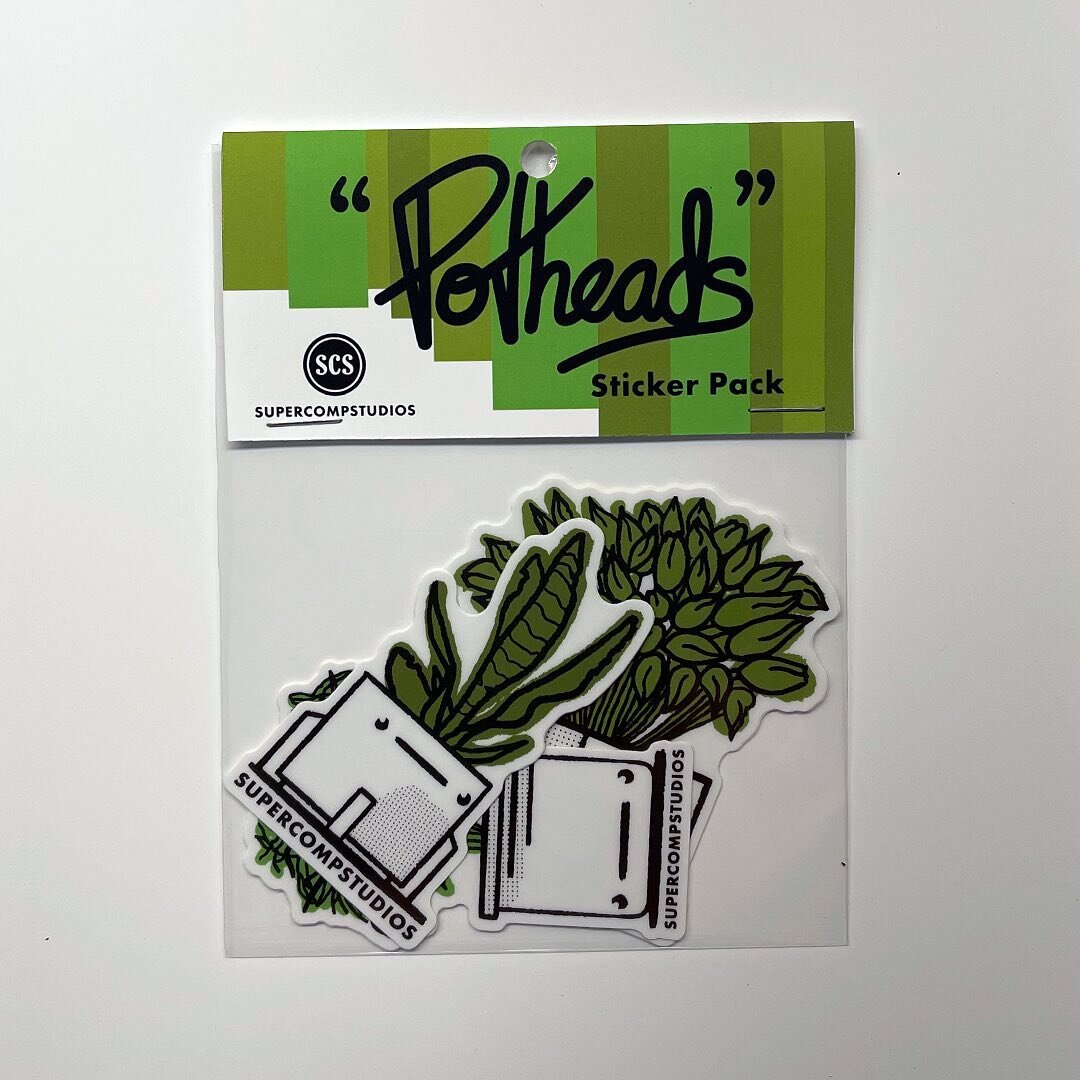 PotHeads Sticker Pack
Available Now! 
-
#scs #supercomp #supercompstudios 
#graphicdesign #graphicdesigner #design #illustration #digitalillustration #757design #design757 #757collective #nfkva #neonnfk #plants #stickerpack #plantstickers #planters #