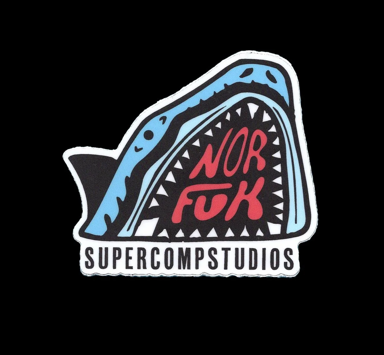 NorFuk Shark! Vinyl sticker 
Link in bio for the Etsy shop!
-
#nfkshark #norfolkshark #norfukshark #nfkva #norfolkva #shark #scs #supercomp #supercompstudios