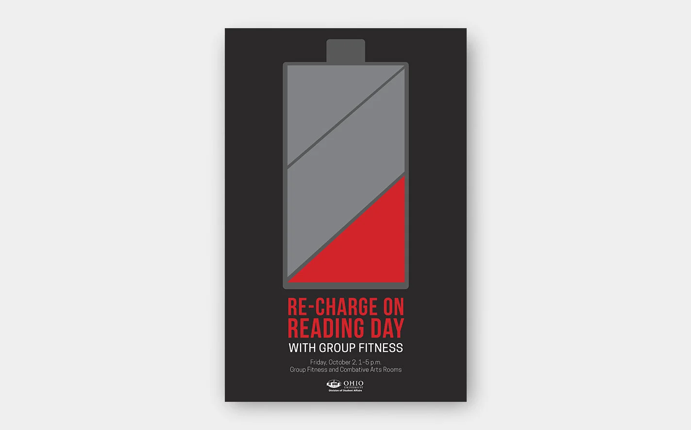 Ohio University Campus Recreation | Re-Charge on Reading Day